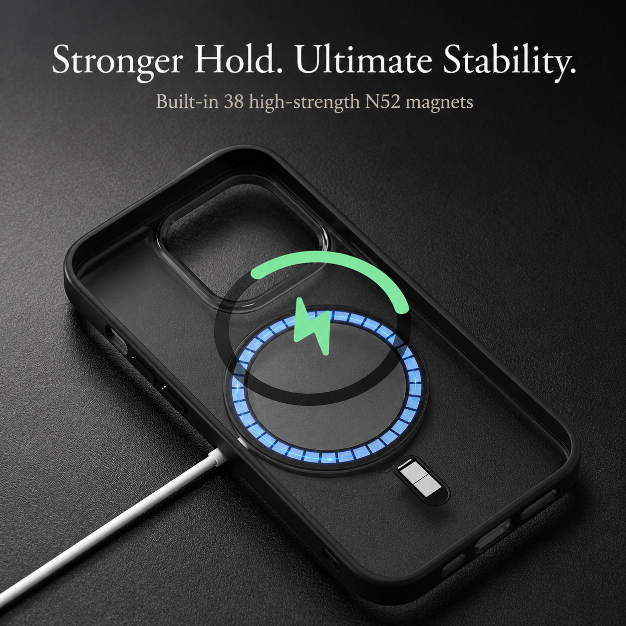 Premium iPhone Case MagSafe Compatible Clear Hybrid Cover Transparent HD Back Magnetic Shockproof Protective Camera Lens Guard Slim Full Coverage Design