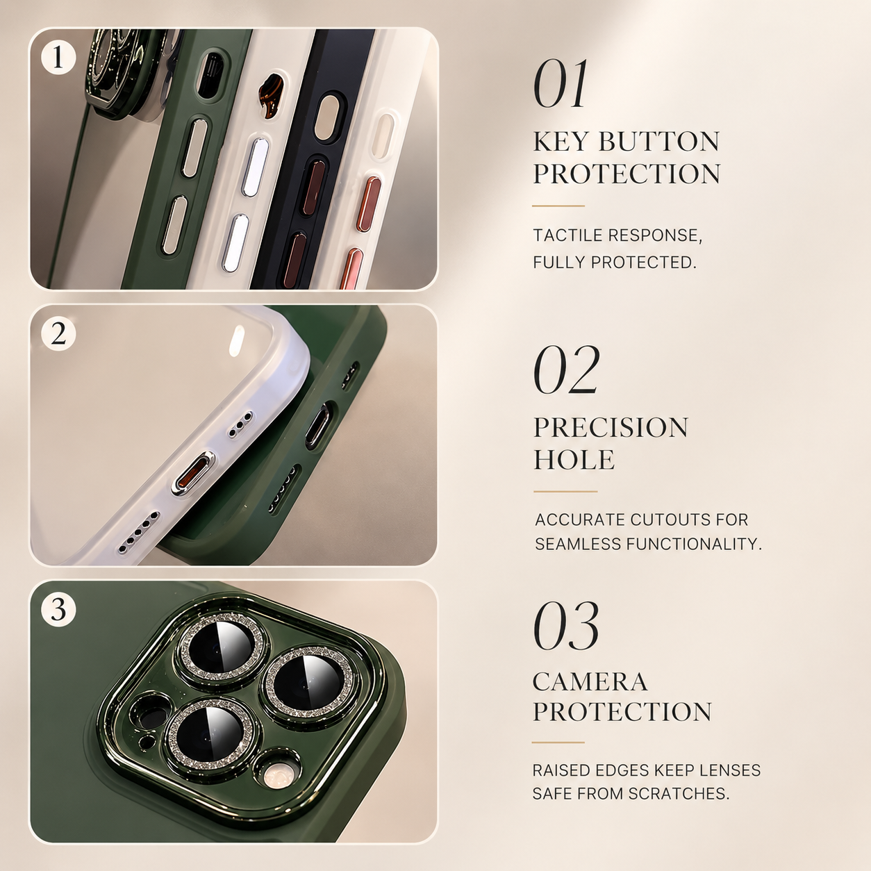 Premium iPhone Case MagSafe Compatible Crystal Rose Diamond Magnetic Cover Glitter Texture Shockproof Protective Camera Lens Guard Slim Design