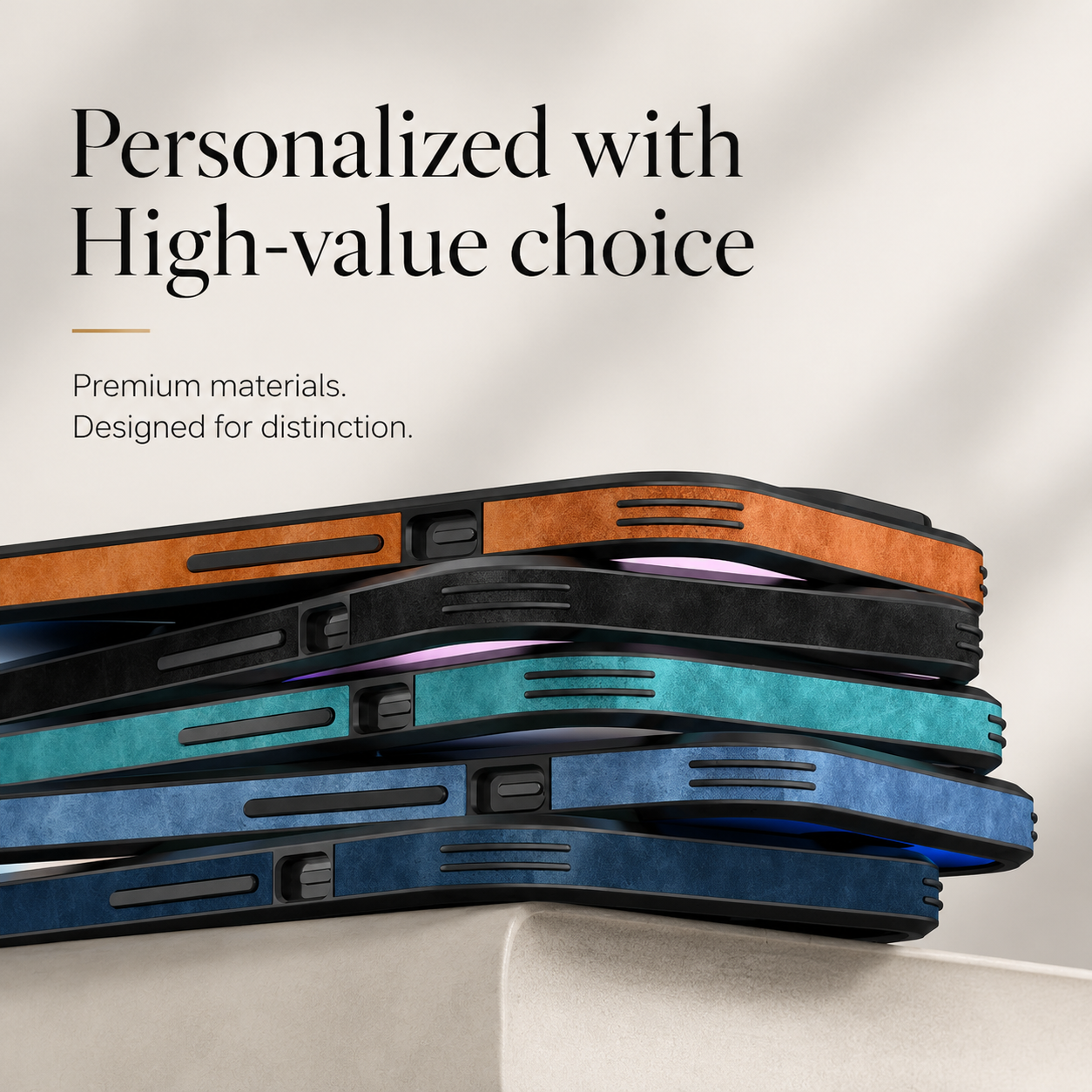 Premium iPhone Case MagSafe Compatible Genuine Leather Cover Magnetic Protective Camera Lens Guard Shock Absorbing Slim Full Coverage Design