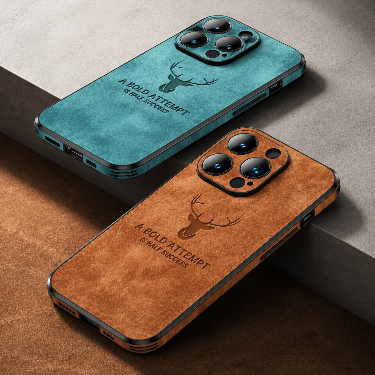 Premium iPhone Case MagSafe Compatible Leather Texture Magnetic Cover Ultra Thin Shockproof Protective Camera Lens Guard Full Coverage Slim Design