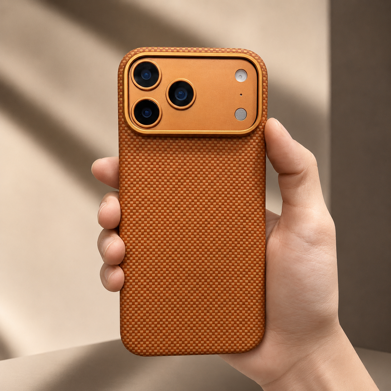 Premium iPhone Case MagSafe Compatible Magnetic Aramid Fiber Cover Carbon Texture Shockproof Anti Scratch Slim Lightweight Full Body Protection