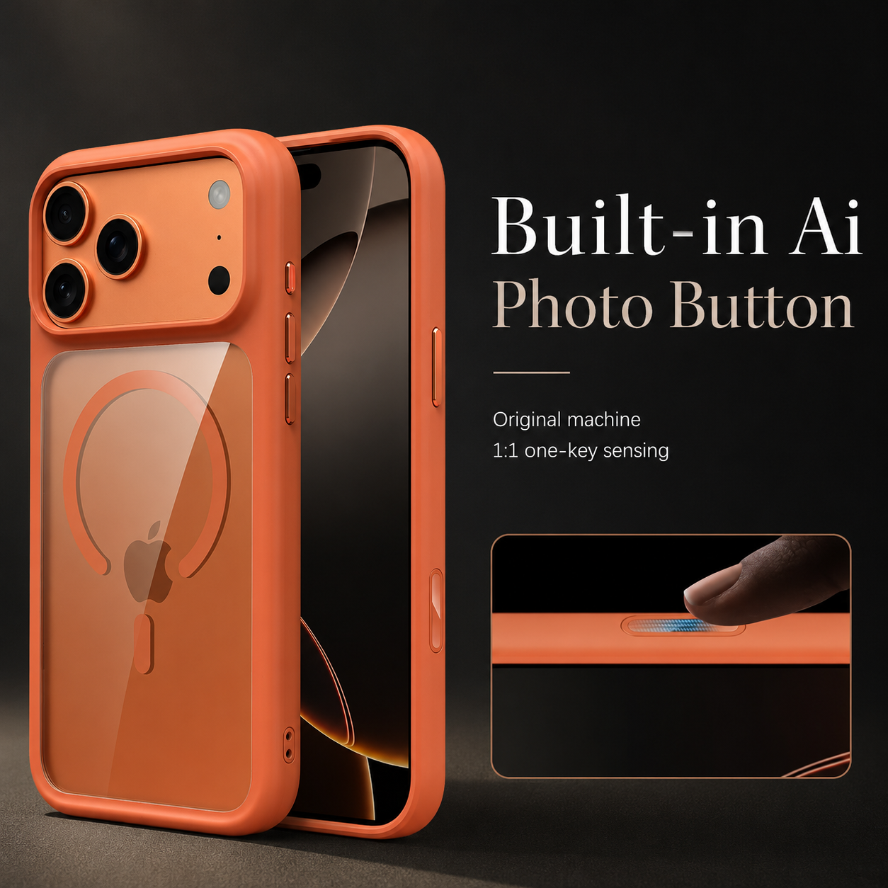 Premium iPhone Case MagSafe Compatible Magnetic Clear Armor Cover Shockproof Anti Scratch Transparent Camera Protection Slim Lightweight Full Coverage