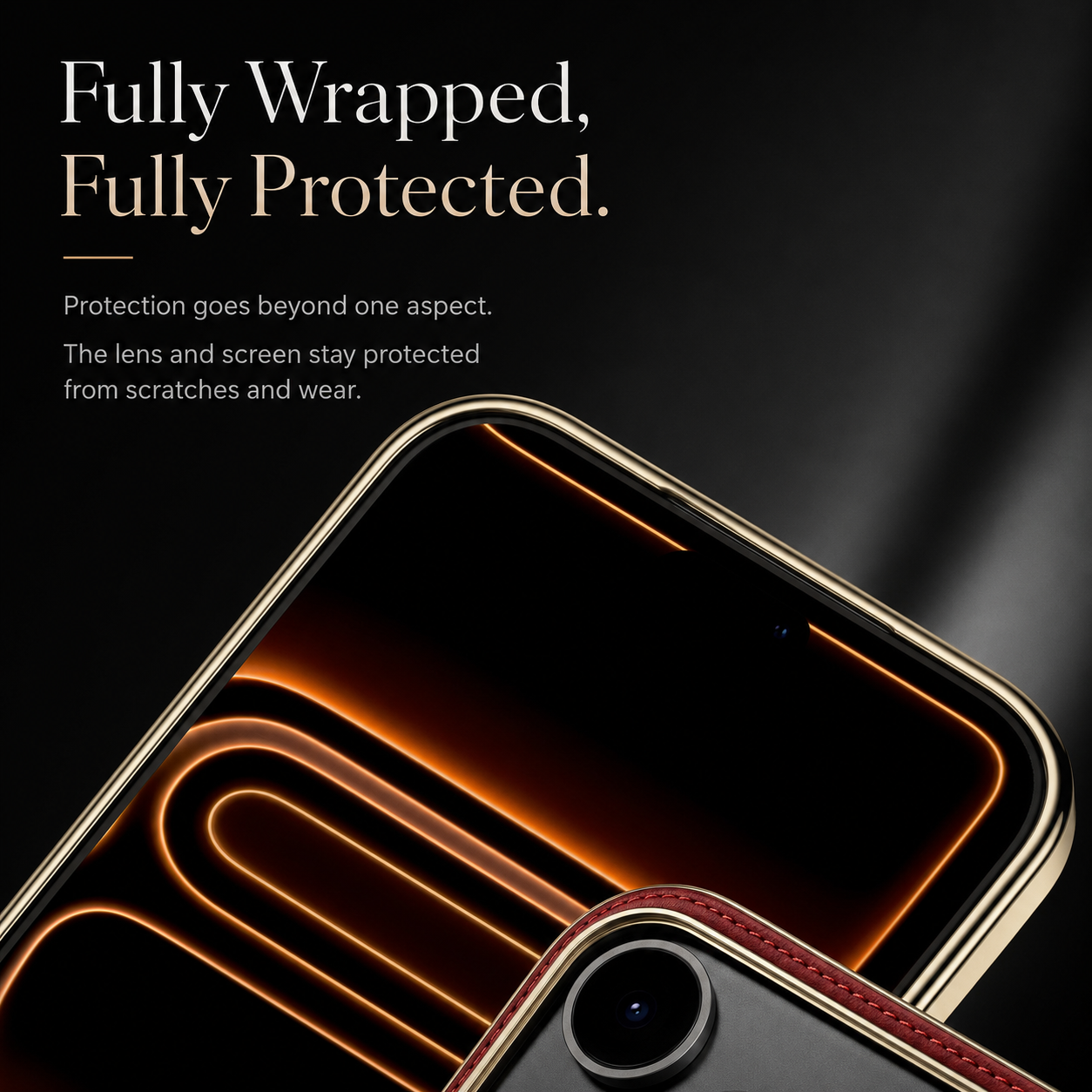 Premium iPhone Case MagSafe Compatible Magnetic Leather Cover Cowhide Ring Holder 360 Rotating Stand Shockproof Camera Protection PC TPU Full Coverage
