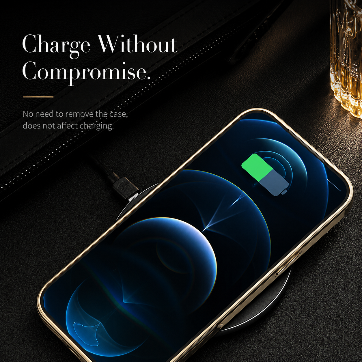 Premium iPhone Case MagSafe Compatible Magnetic Leather Ring Holder Cover Shockproof Camera Protection Slim Lightweight Anti Scratch Full Coverage