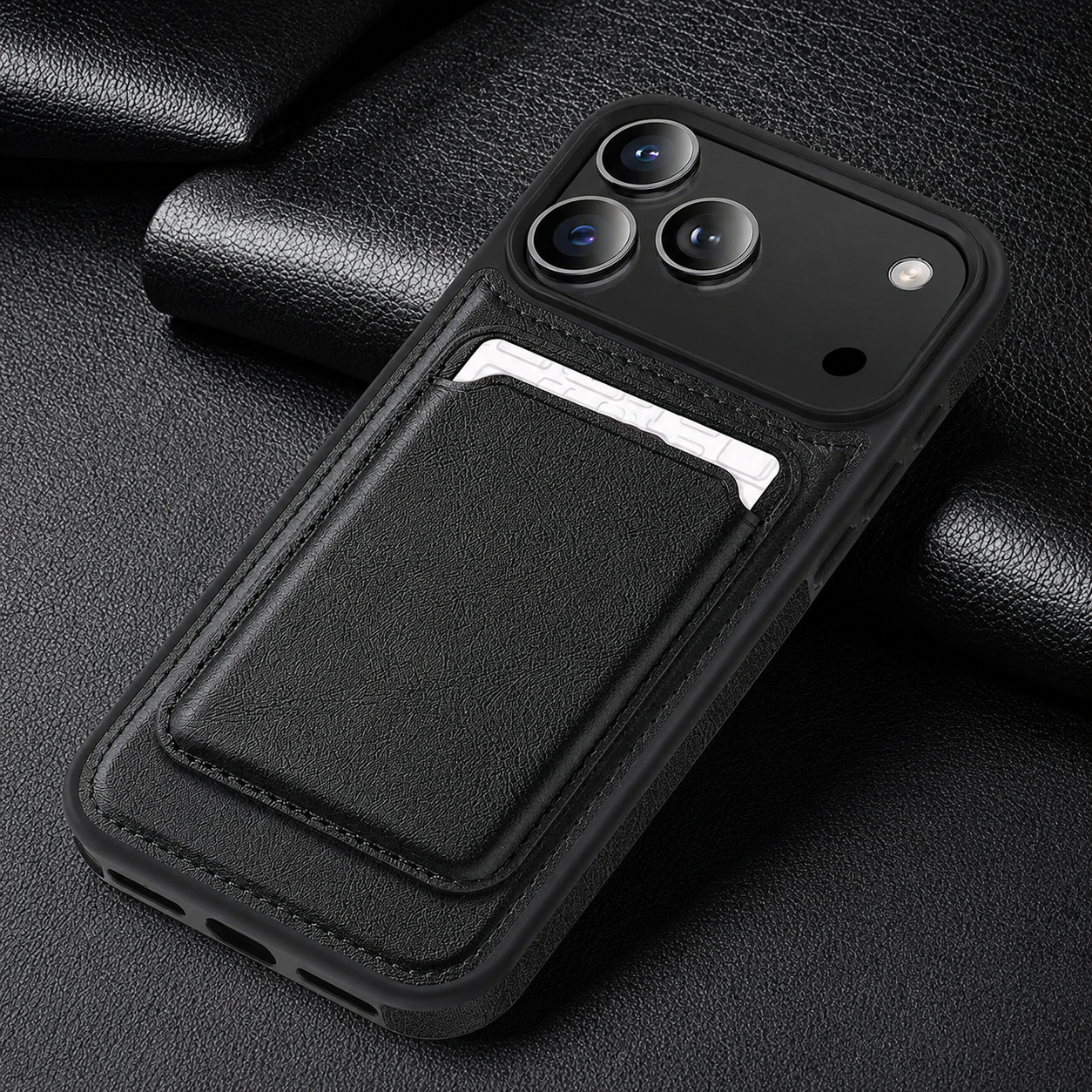 Premium iPhone Case MagSafe Compatible Magnetic Leather Wallet Cover RFID Blocking Card Holder Shockproof Protective Cover Anti Scratch Full Coverage
