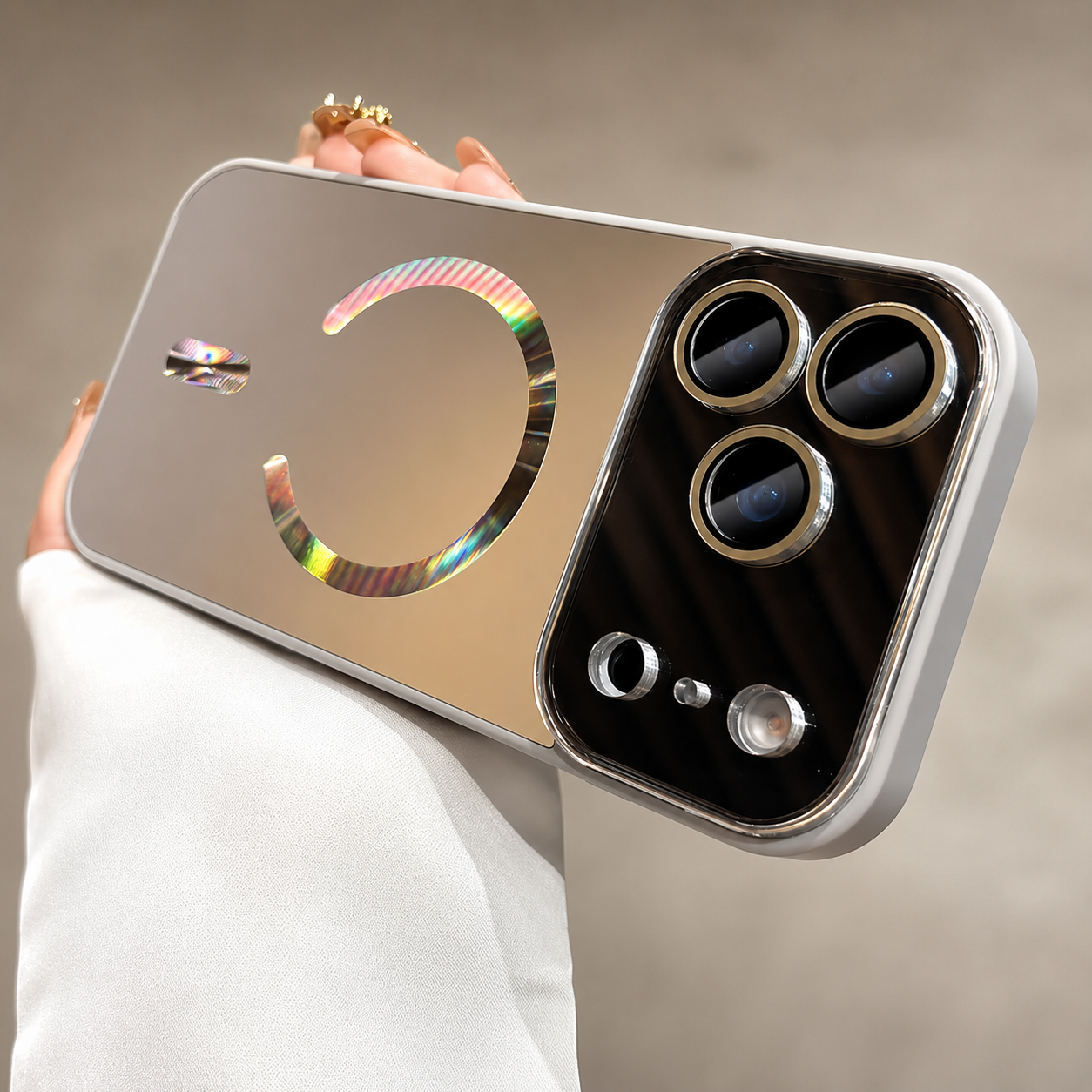 Premium iPhone Case MagSafe Compatible Magnetic Shockproof Cover Camera Protection Anti Scratch Slim Lightweight Protective Full Coverage Design