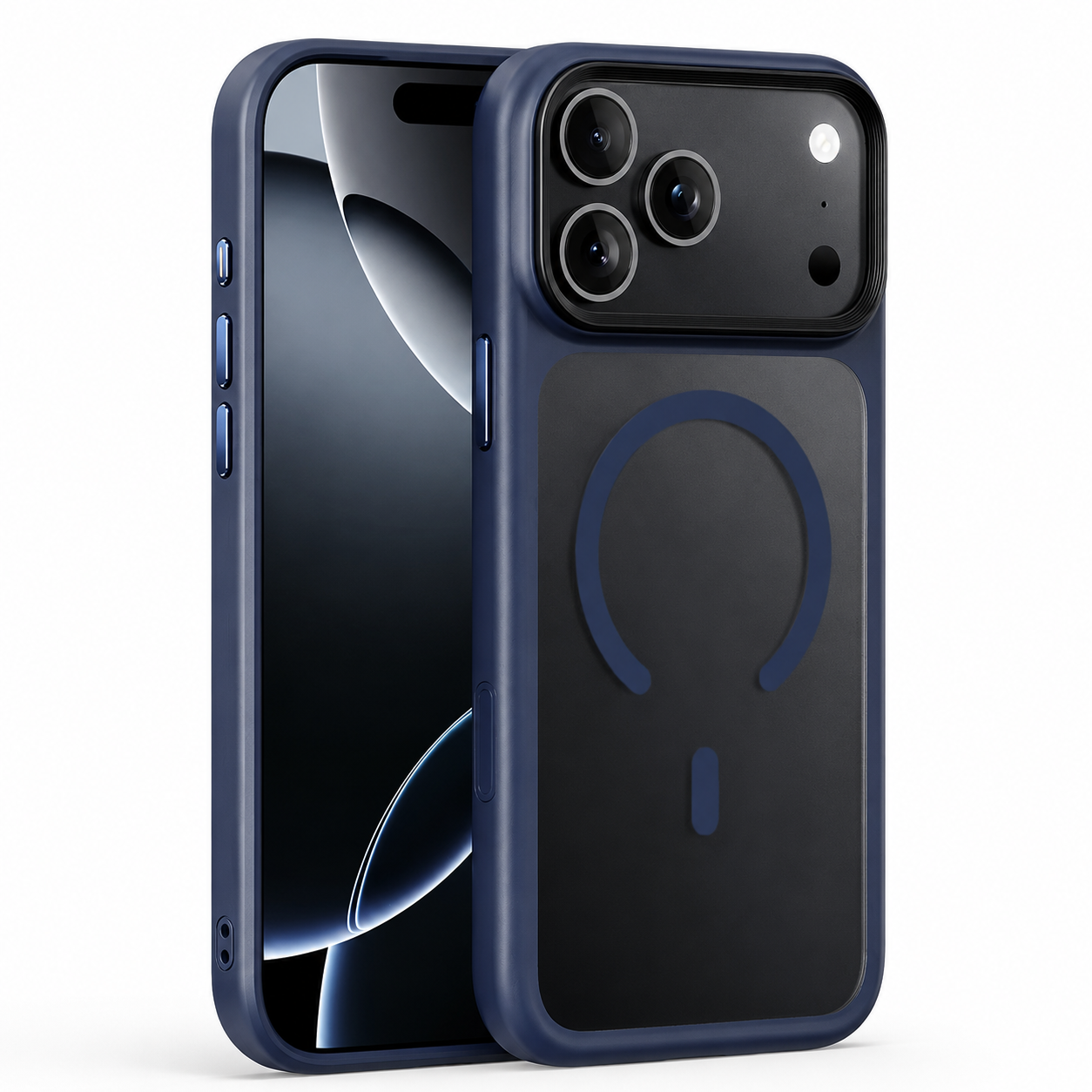 Premium iPhone Case MagSafe Compatible Magnetic TPU PC Shockproof Cover Camera Button Camera Protection Anti Fingerprint Matte Slim Full Coverage
