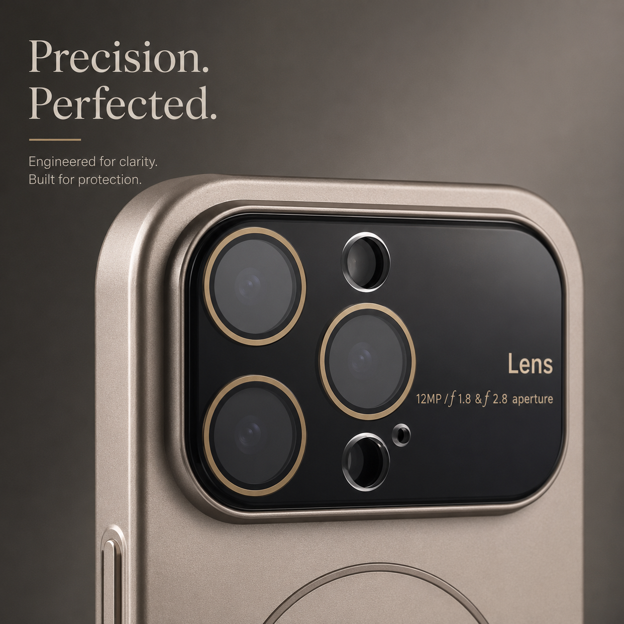 Premium iPhone Case MagSafe Compatible Matte Magnetic Cover Shockproof PC Camera Protection Anti Fingerprint Non Slip Slim Half Wrapped Design