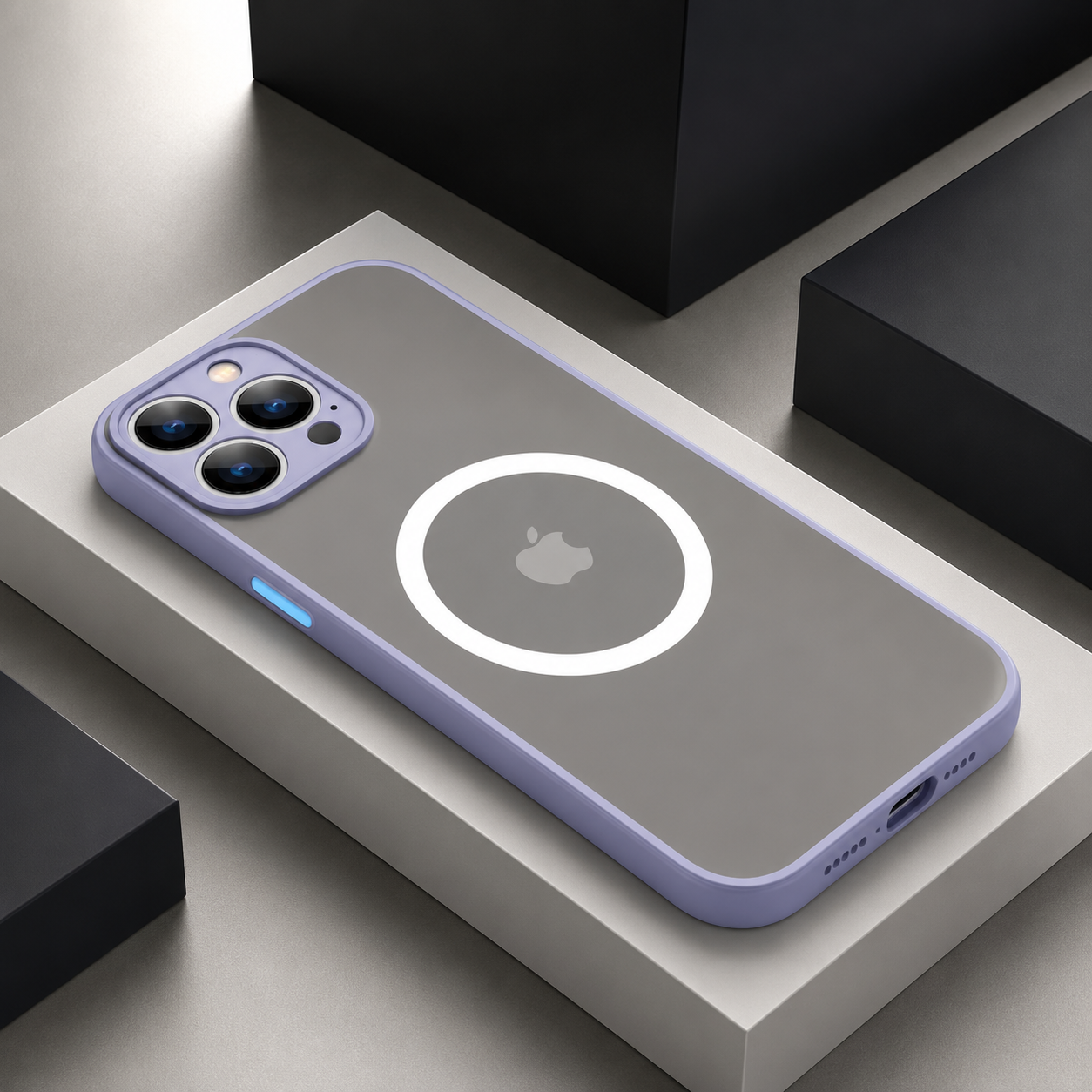 Premium iPhone Case MagSafe Compatible Matte Slim Cover Magnetic Shockproof Protective Camera Lens Guard Clean Finish Minimal Design