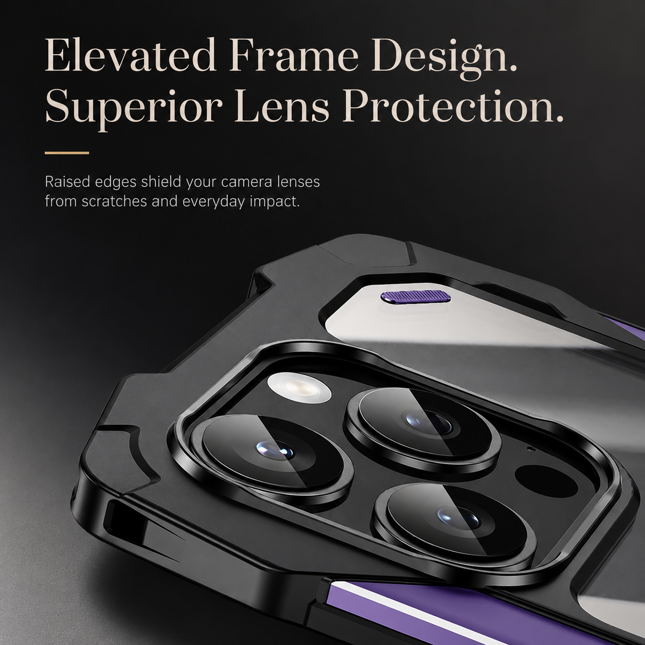 Premium iPhone Case MagSafe Compatible Military Armor Rugged Cover Dual Layer Metal Frame Tempered Glass Full Body Shockproof Camera Protection
