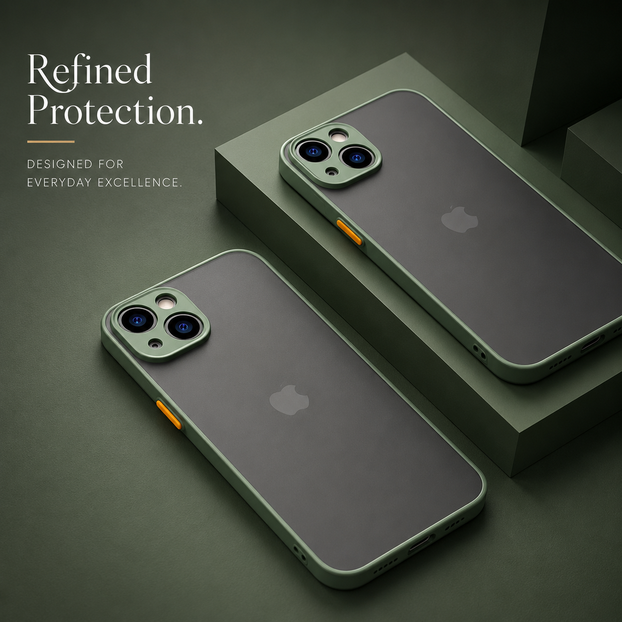 Premium iPhone Case MagSafe Compatible Translucent Armor Shockproof Matte Protective Cover Anti Fingerprint Slim Full Coverage Anti Scratch Design
