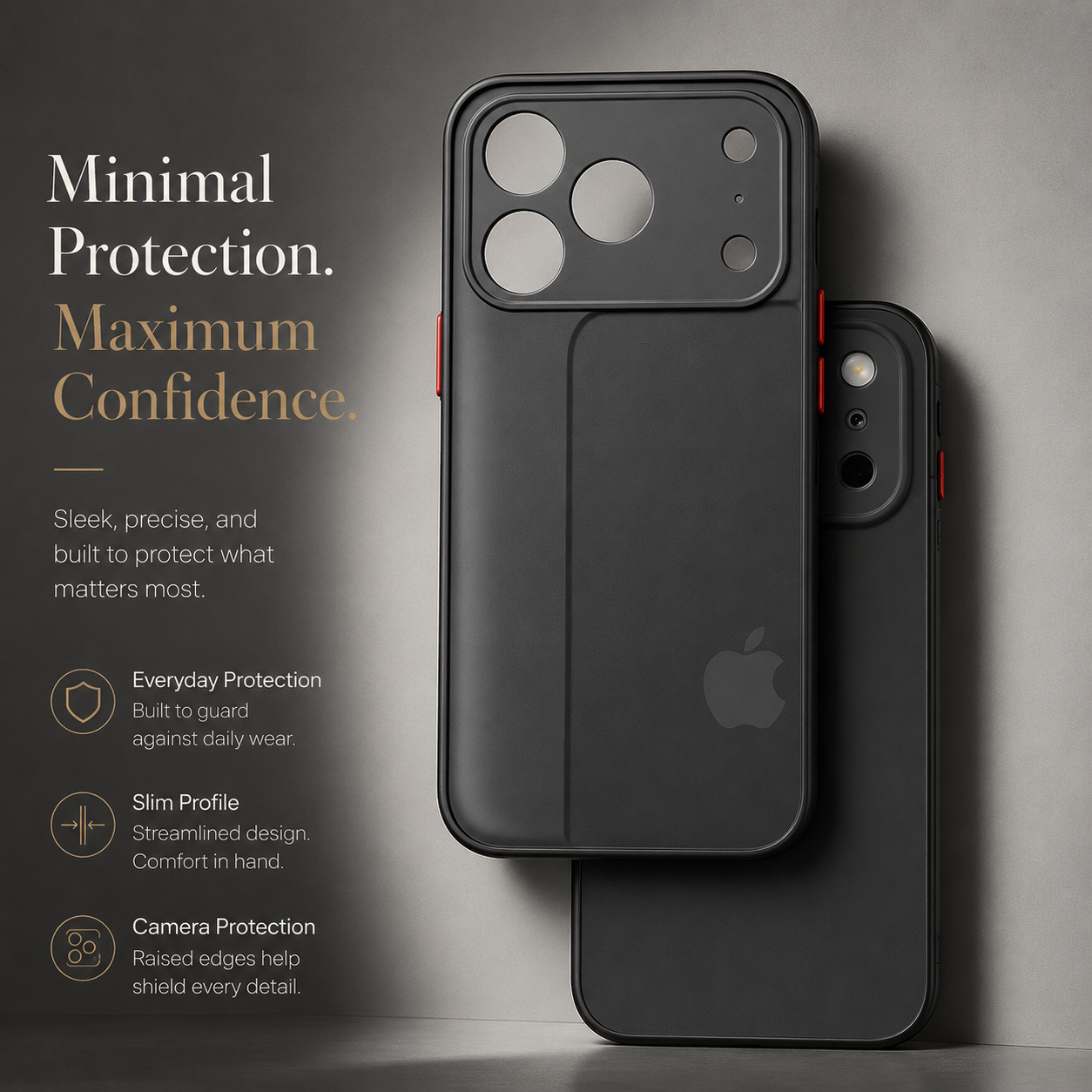 Premium iPhone Case MagSafe Compatible Translucent Armor Shockproof Matte Protective Cover Anti Fingerprint Slim Full Coverage Anti Scratch Design