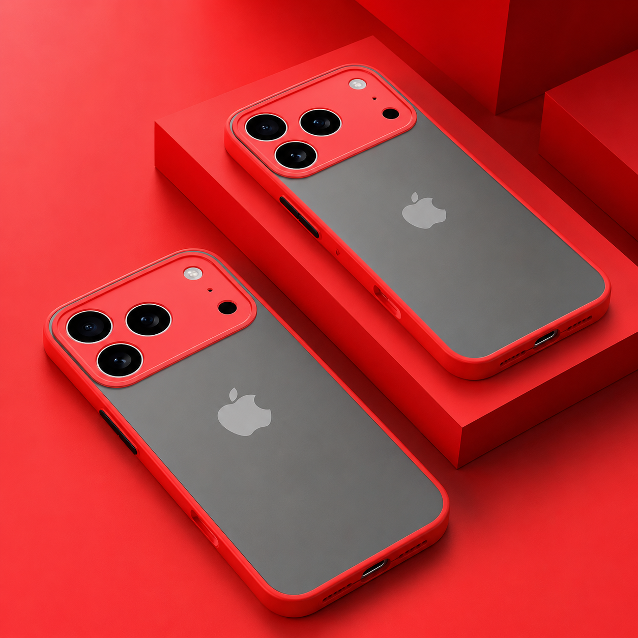 Premium iPhone Case MagSafe Compatible Translucent Armor Shockproof Matte Protective Cover Anti Fingerprint Slim Full Coverage Anti Scratch Design