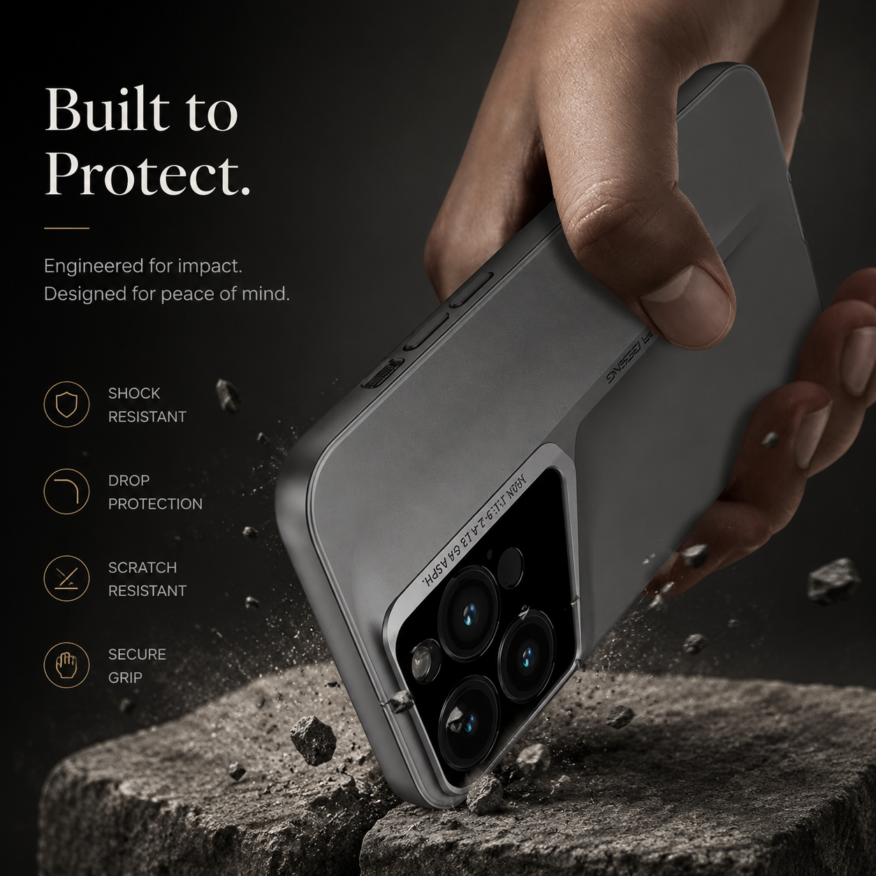 Premium iPhone Case MagSafe Compatible Ultra Thin Magnetic Hard PC Cover Matte Blade Texture Shockproof Camera Protection Non Slip Lightweight Slim Design