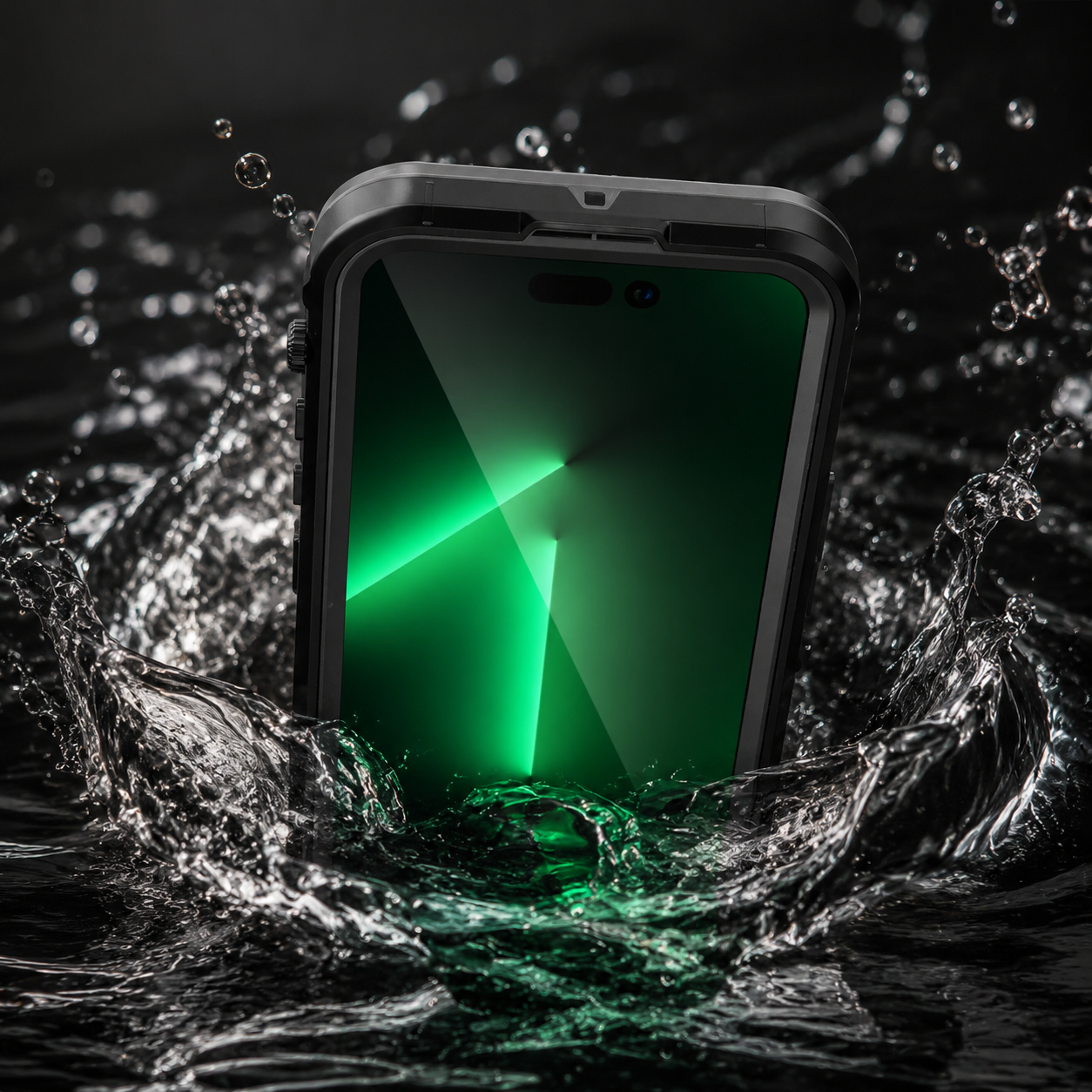 Premium iPhone Case MagSafe Compatible Waterproof IP68 Full Body Cover Sealed Magnetic Shockproof Protective Transparent Camera Lens Guard Design