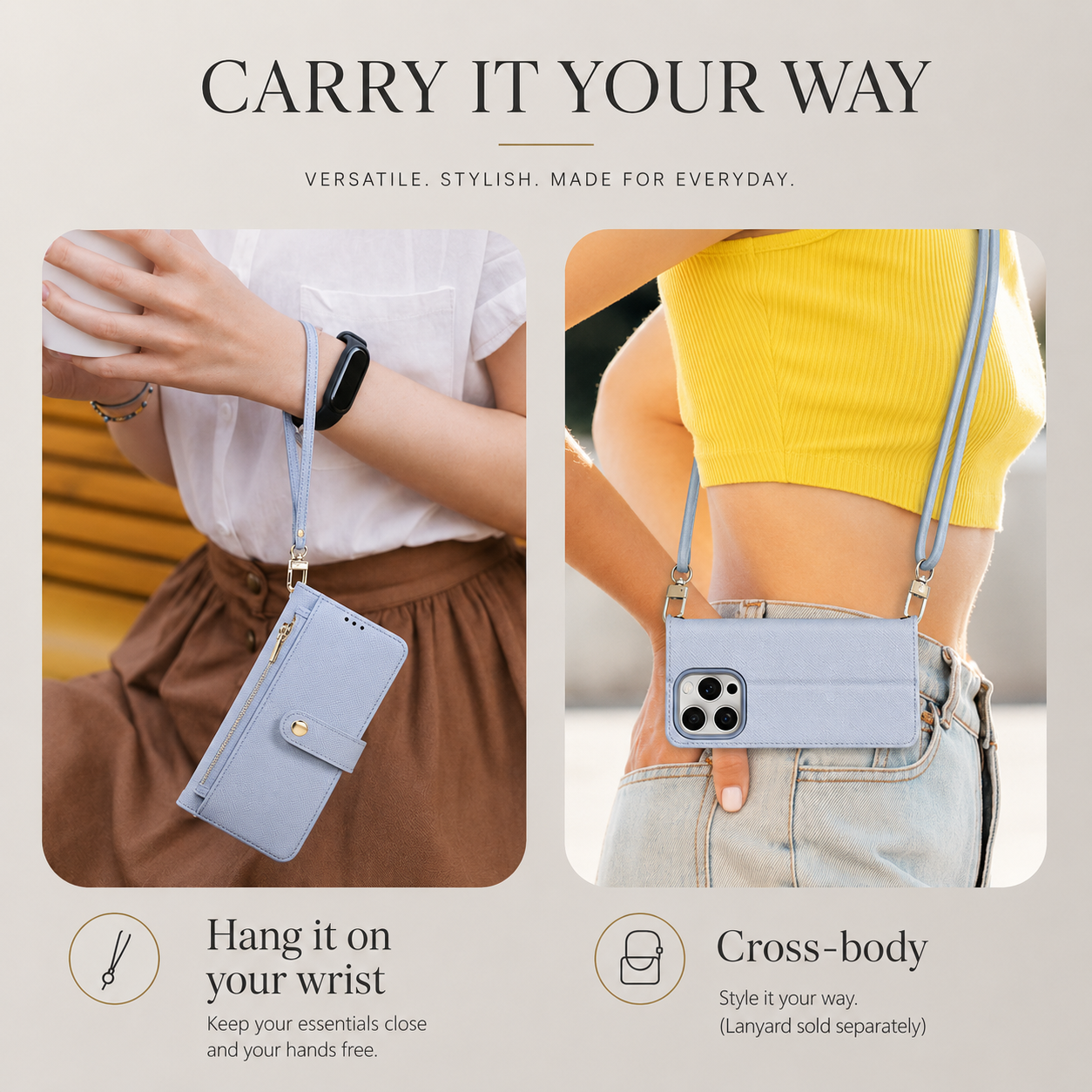 Premium iPhone Case Magnetic Detachable Wallet Cover Cow Leather Card Holder Shockproof Wireless Charging Support Anti Scratch Slim Protective Design