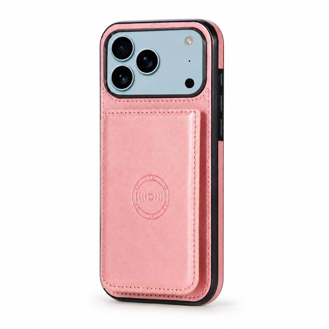 Premium iPhone Case Magnetic Leather Wallet Cover RFID Blocking Card Holder Shockproof Full Coverage Protective Cover Anti Scratch Slim Secure Design