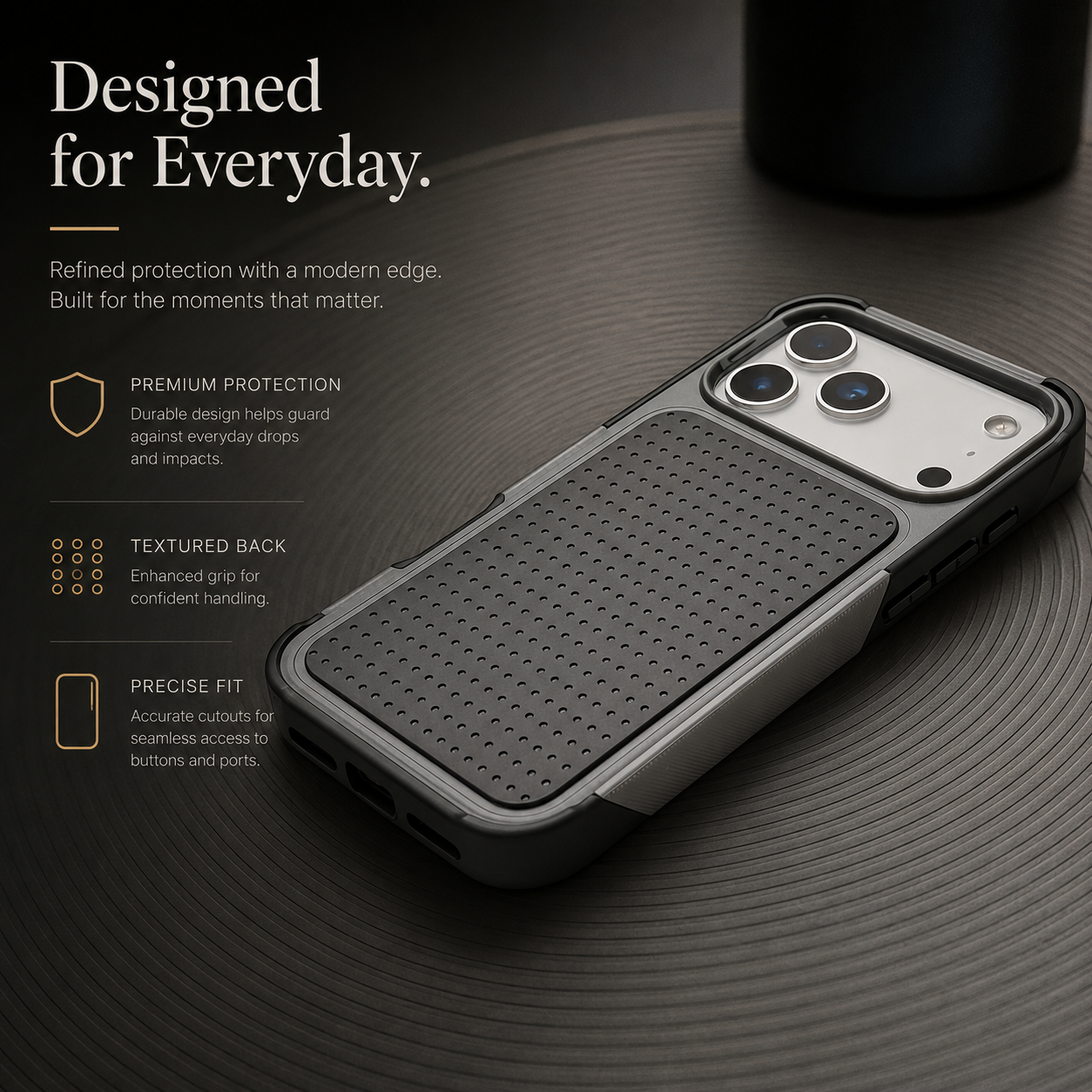 Premium iPhone Case Magnetic Wallet Cover Rugged Armor Shockproof Card Holder Kickstand Protective Cover Non Slip Dual Layer Full Coverage Design
