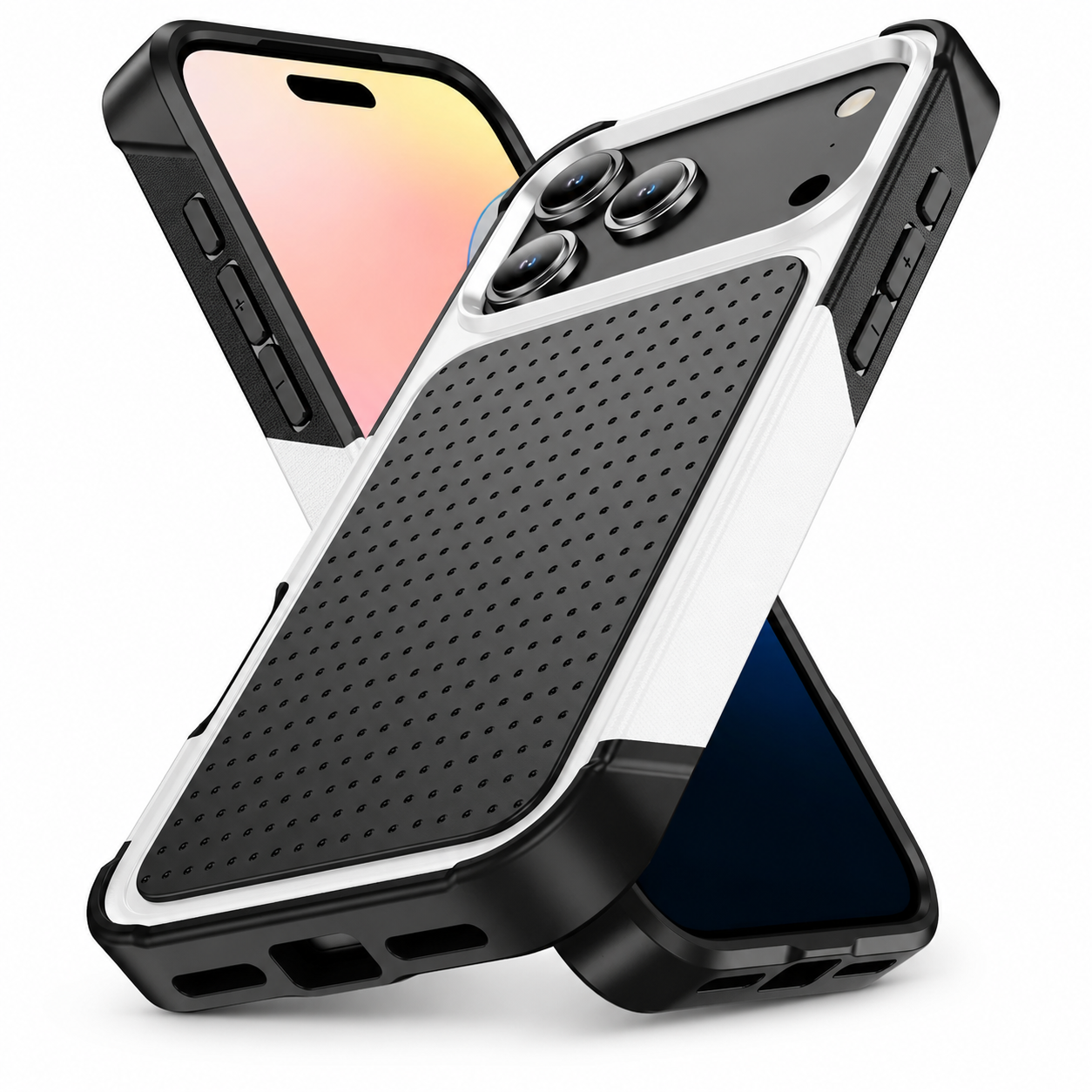 Premium iPhone Case Magnetic Wallet Cover Rugged Armor Shockproof Card Holder Kickstand Protective Cover Non Slip Dual Layer Full Coverage Design