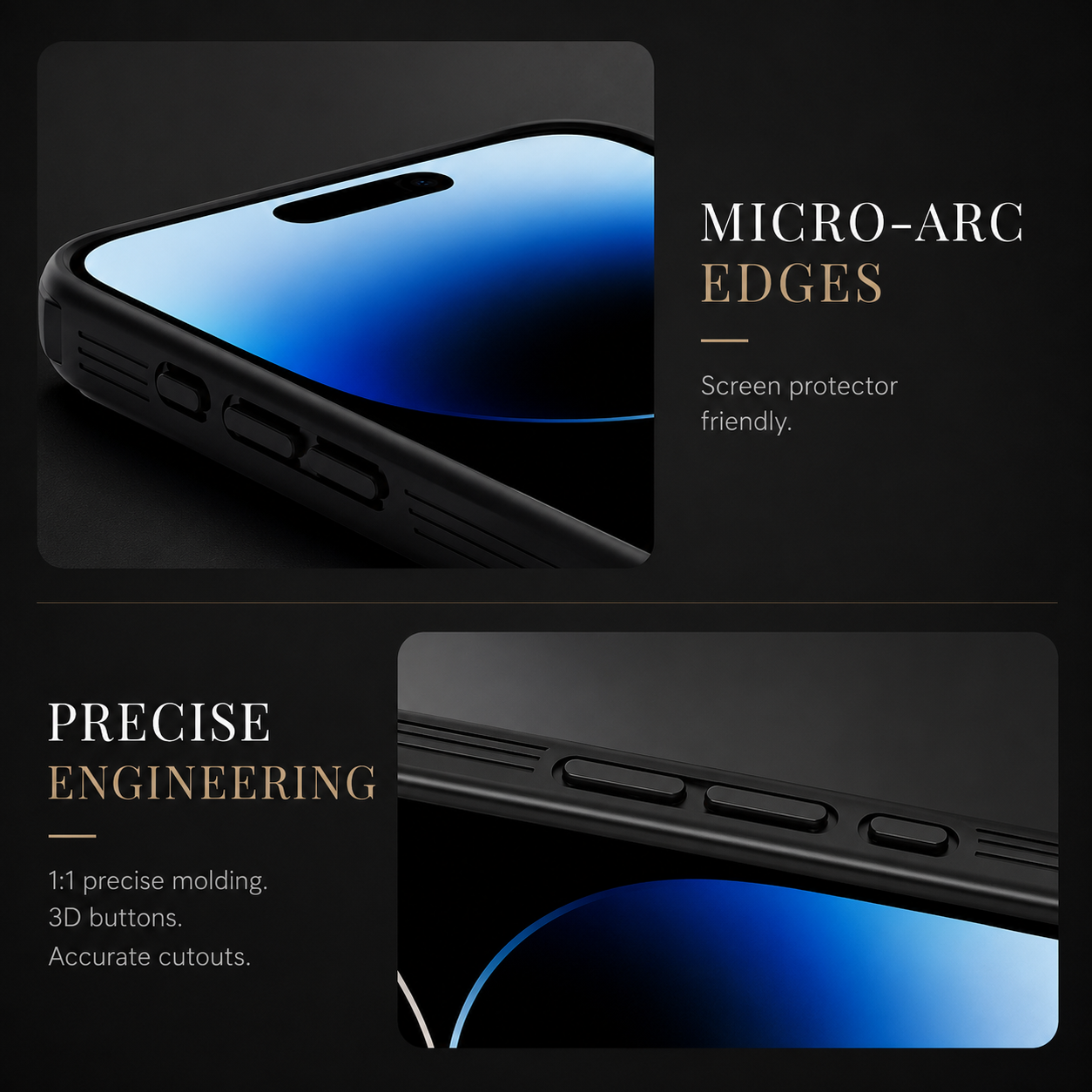 Premium iPhone Case Rugged CamShield Magnetic Protective Cover Sliding Camera Lens Protection Shockproof TPU PC Dual Layer Anti Scratch Full Edge Defense