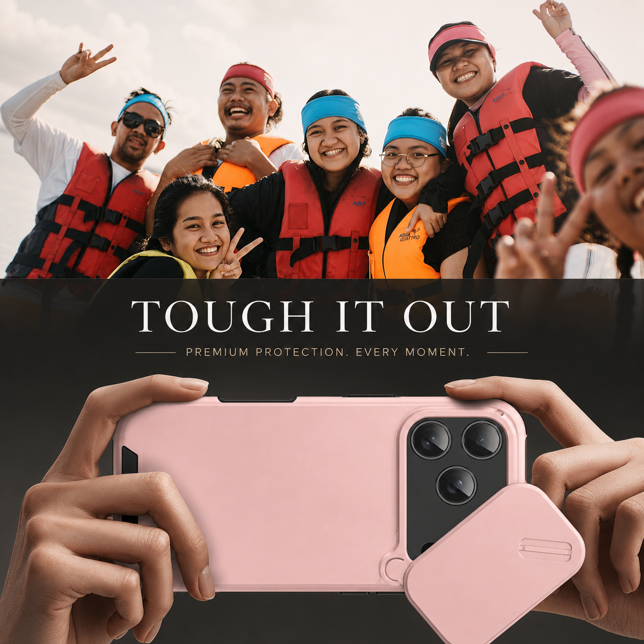 Premium iPhone Case Slide Camera Cover Shockproof PC TPU Protective Cover Anti Collision Camera Protection Slim Durable Full Coverage Anti Scratch Design