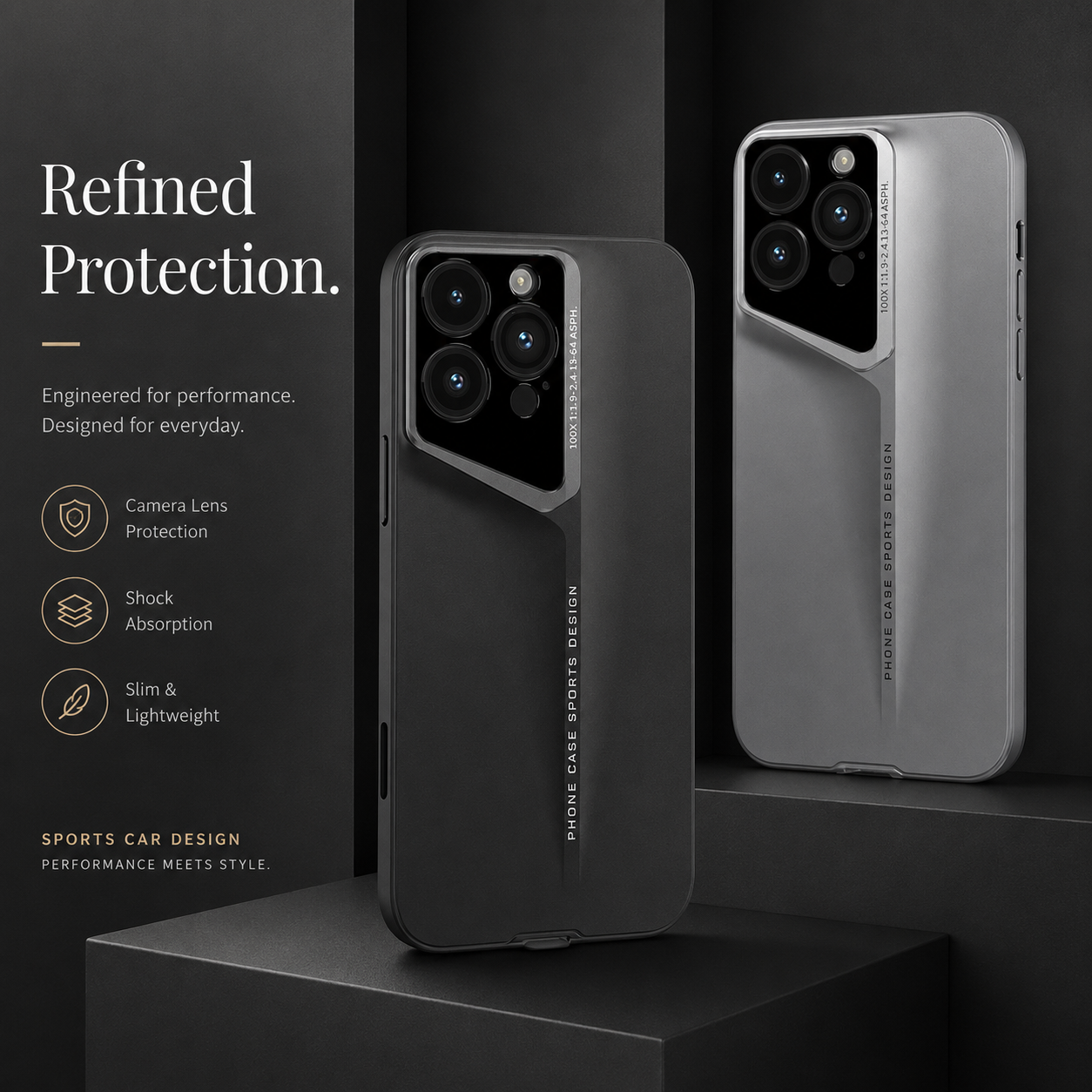 Premium iPhone Case Ultra Slim Matte Hard PC Protective Cover Camera Lens Protection Shockproof Anti Fingerprint Anti Scratch Non Slip Design