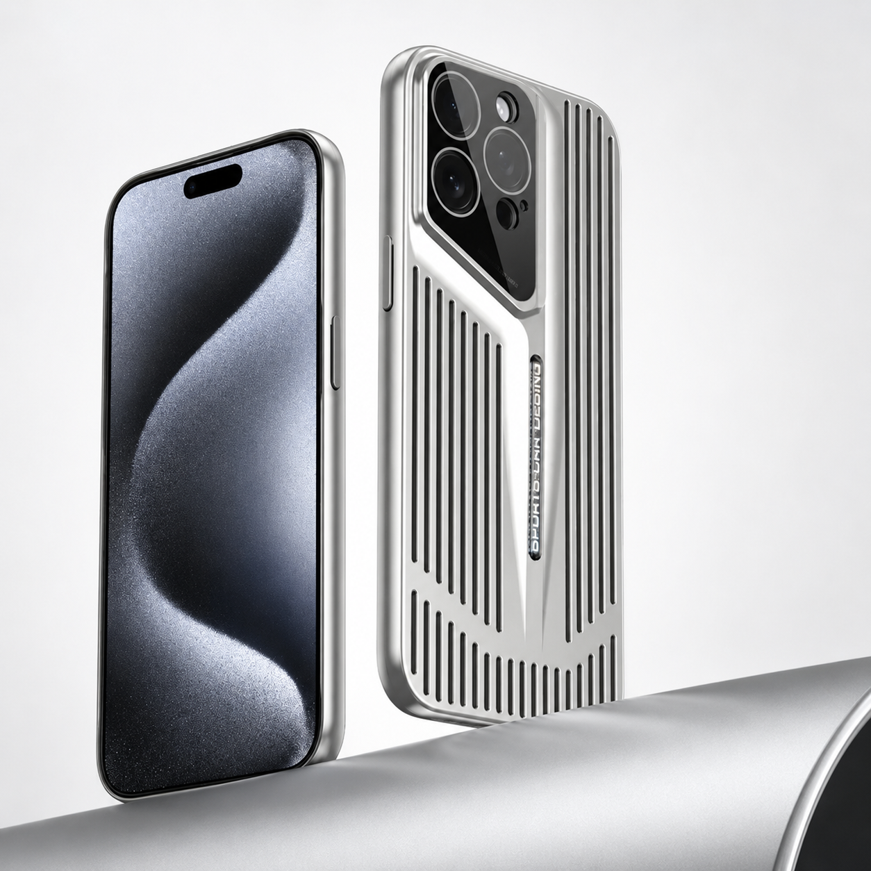 Premium iPhone Case Ultra Thin Blade Style Heat Dissipation Shockproof PC Transparent Protective Cover Slim Full Coverage Skin Fit Design