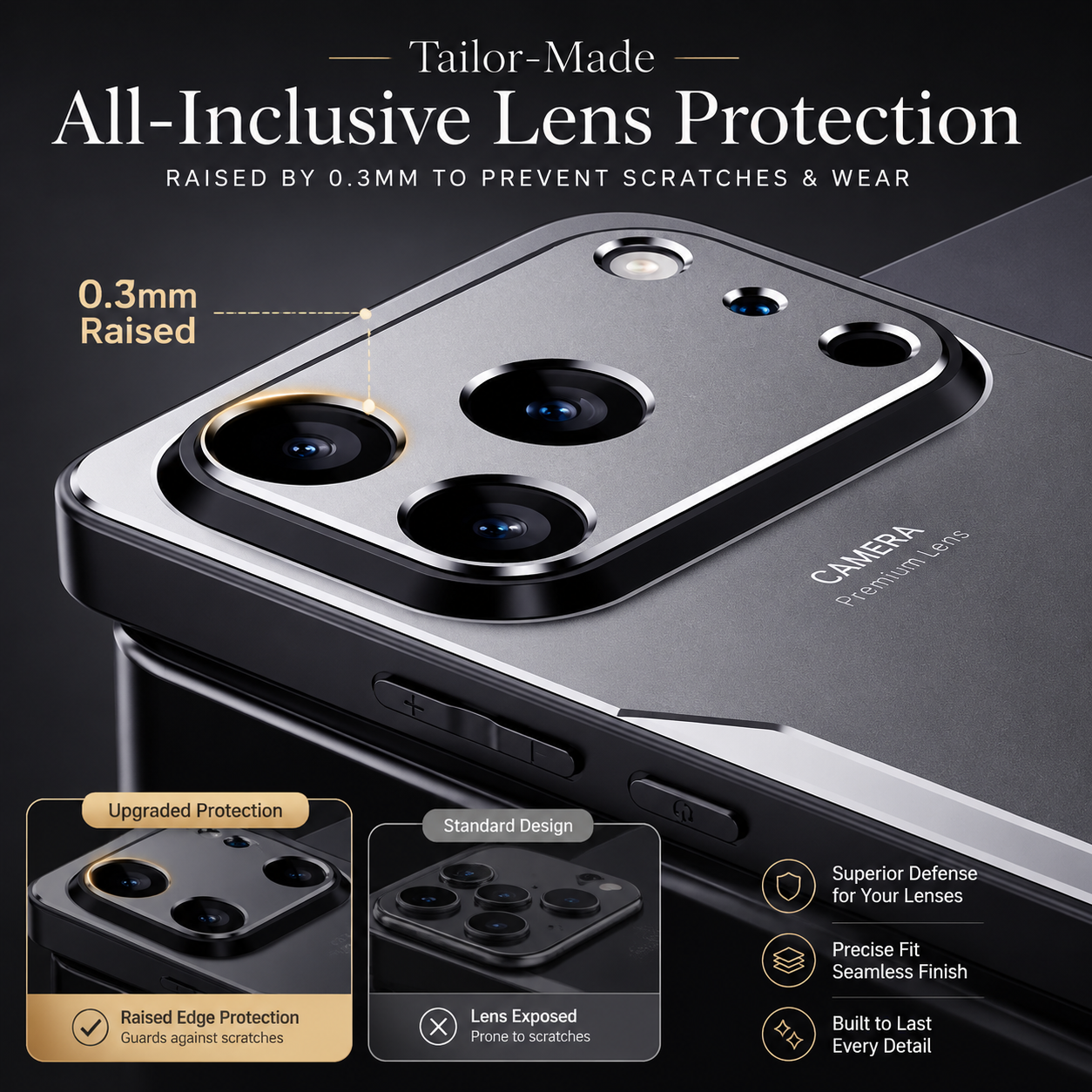 Premium iPhone Case MagSafe Compatible Metal Frosted Protective Cover Shockproof Silicone Bumper Camera Lens Protection Anti Scratch Slim Full Coverage