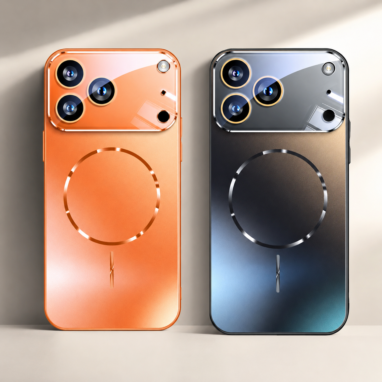 Premium iPhone Case MagSafe Compatible Magnetic Matte Cover Shockproof Protective Camera Lens Protection Ultra Thin Anti Fingerprint Hard Back Full Coverage