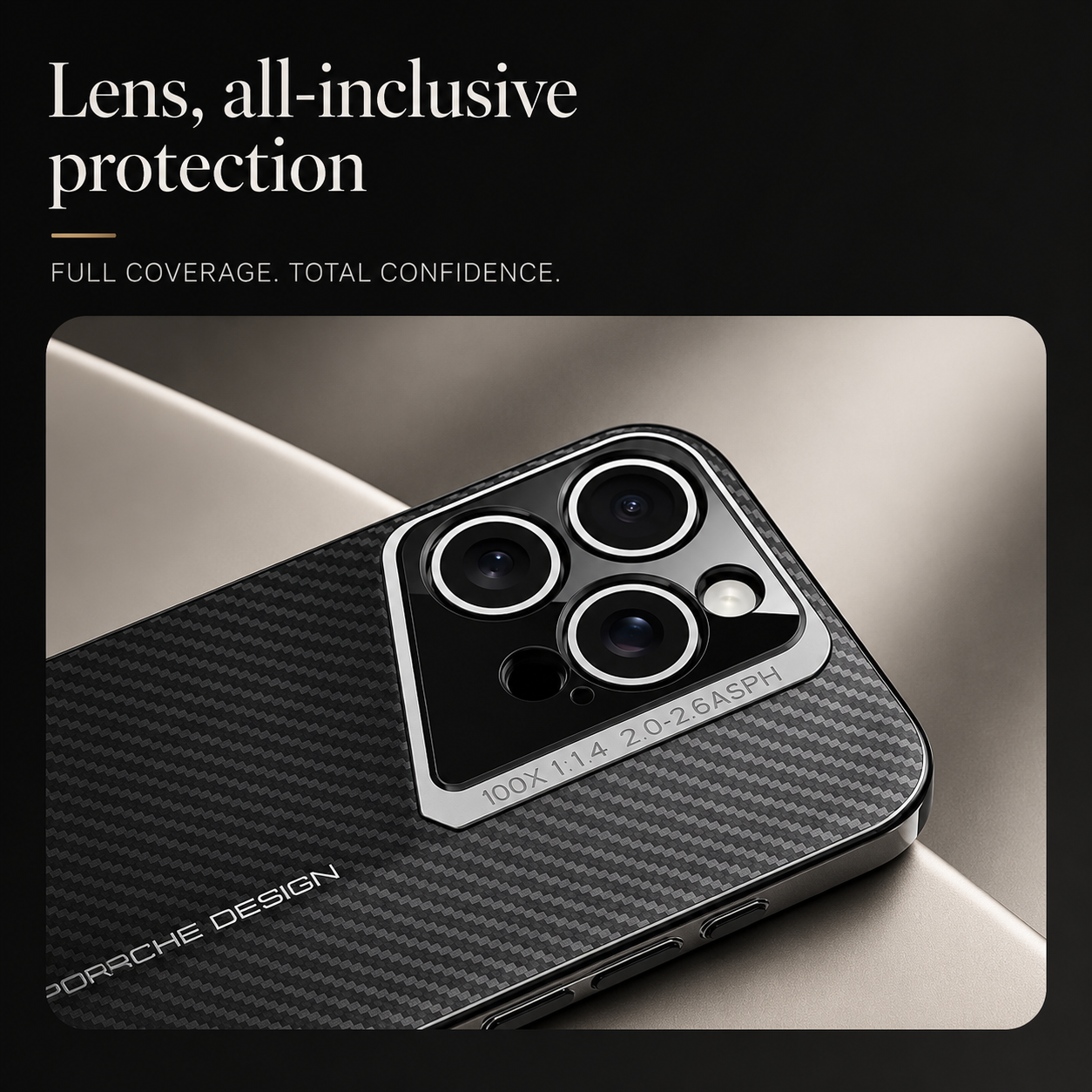 Premium iPhone Case Carbon Fiber Electroplated Protective Cover MagSafe Compatible Magnetic Shockproof Non Slip Anti Fingerprint Full Coverage Design