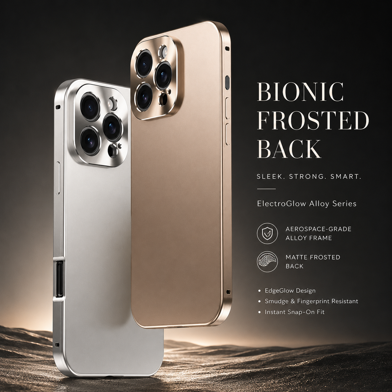 Premium iPhone Case MagSafe Compatible Magnetic Aluminum Frame Shockproof Protective Cover Camera Lens Protection Slim Metal Design Wireless Charging Compatible