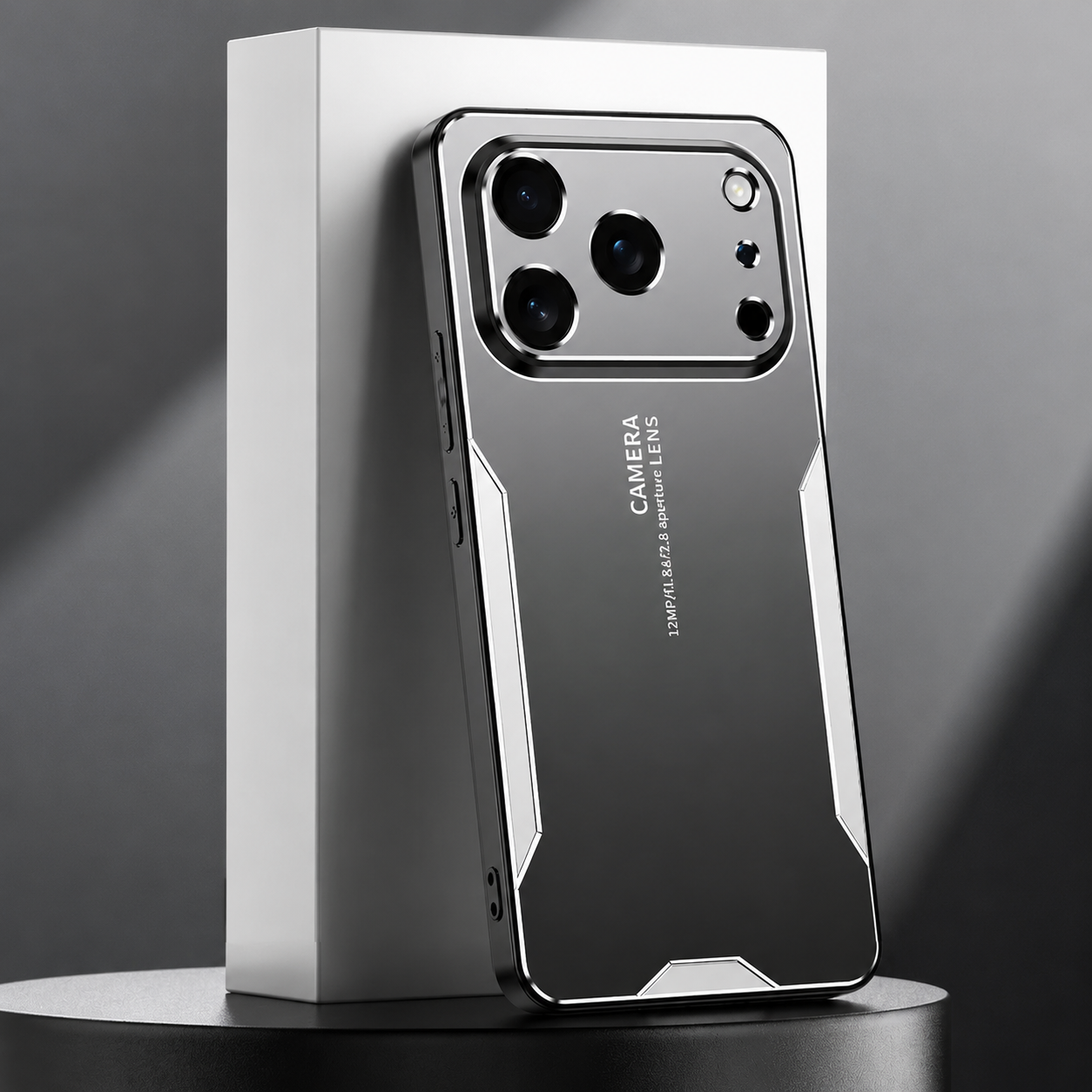 Premium iPhone Case MagSafe Compatible Metal Frosted Protective Cover Shockproof Silicone Bumper Camera Lens Protection Anti Scratch Slim Full Coverage