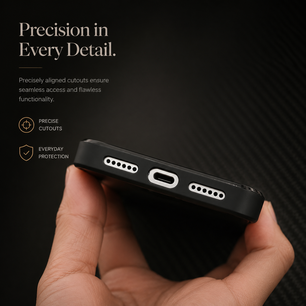 Premium iPhone Case MagSafe Compatible Woven Carbon Fiber Cover Dual Layer Shockproof Full Coverage Anti Scratch Lightweight Non Slip Design