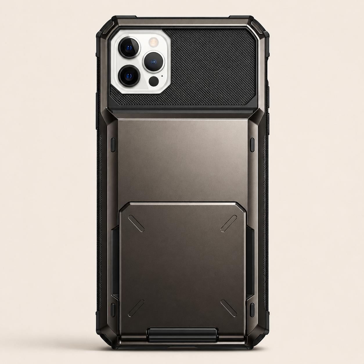 Premium iPhone Case Wallet MagSafe Compatible Magnetic Card Holder Shockproof Protective Cover Camera Lens Protection Slim Full Coverage