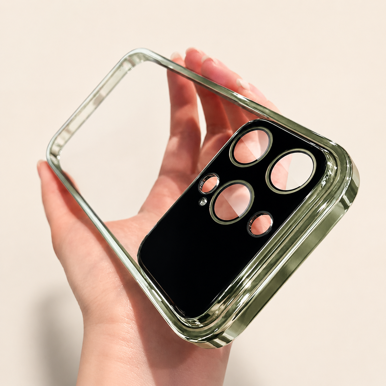 Premium iPhone Case MagSafe Compatible Transparent Shockproof Protective Cover Clear Hard Back Silicone Bumper Camera Lens Protection Ultra Thin Full Coverage