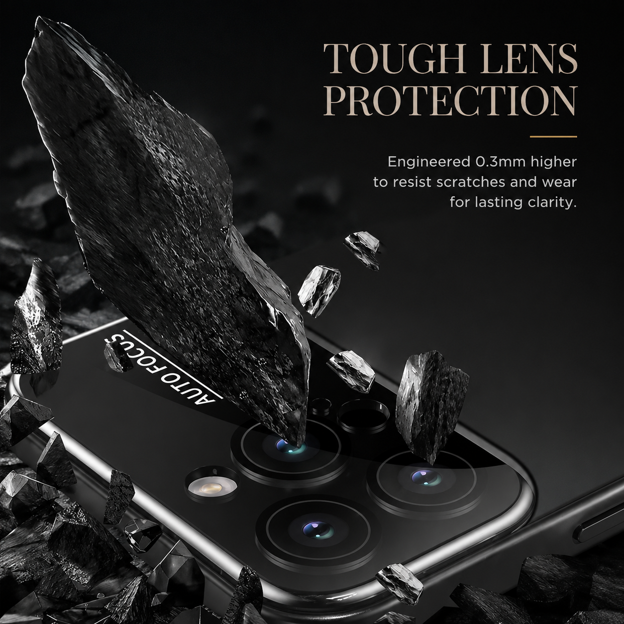 Premium iPhone Case Metal Back Protective Cover Shockproof Silicone Frame Camera Lens Protection Anti Scratch Heavy Duty Slim Full Coverage