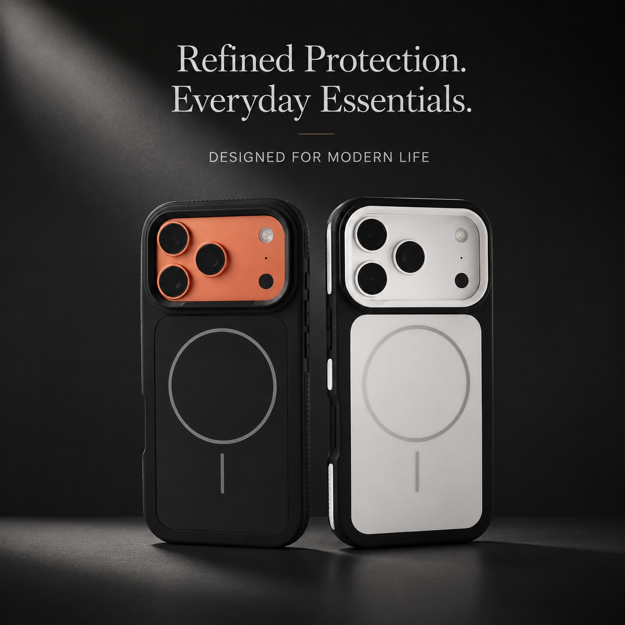 Premium iPhone Case MagSafe Compatible Magnetic Matte Frosted Shockproof Protective Cover PC TPU Armor Camera Lens Protection Slim Full Coverage