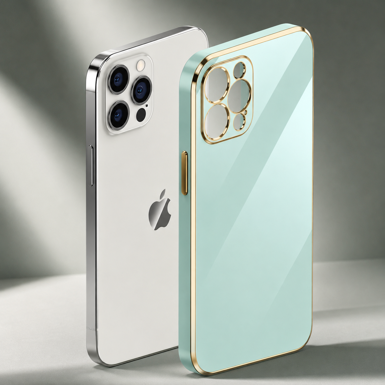 Premium iPhone Case MagSafe Compatible Matte Silicone Plating Frame Shockproof Protective Cover Magnetic Slim Full Protection Camera Lens Guard Design