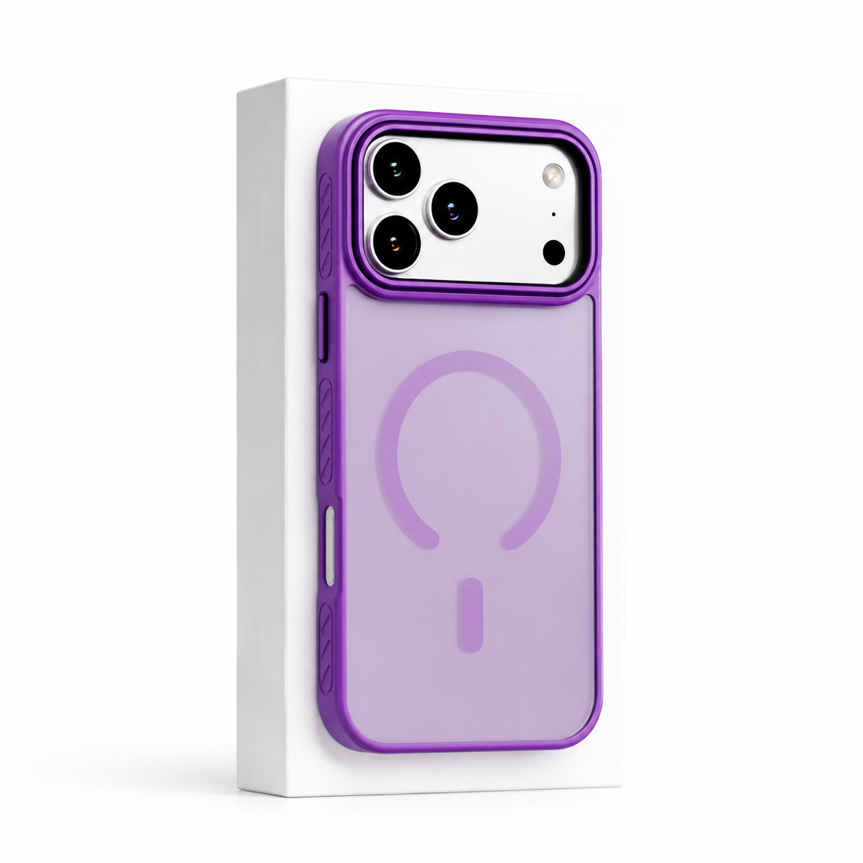 Premium iPhone Case MagSafe Compatible Matte Transparent Cover Magnetic PC TPU Hybrid Shockproof Anti Fingerprint Protective Slim Case