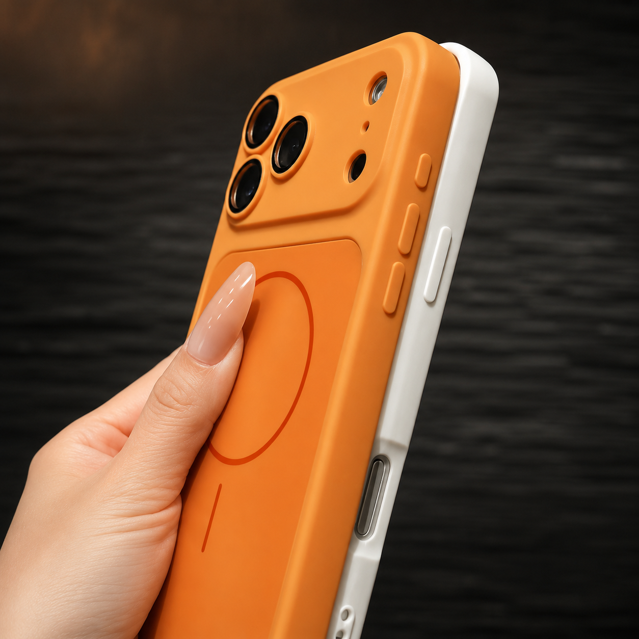 Premium iPhone Case MagSafe Compatible Magnetic Matte Protective Cover Shockproof PC Back Glass Camera Lens Guard Anti Fingerprint Slim Full Coverage Design