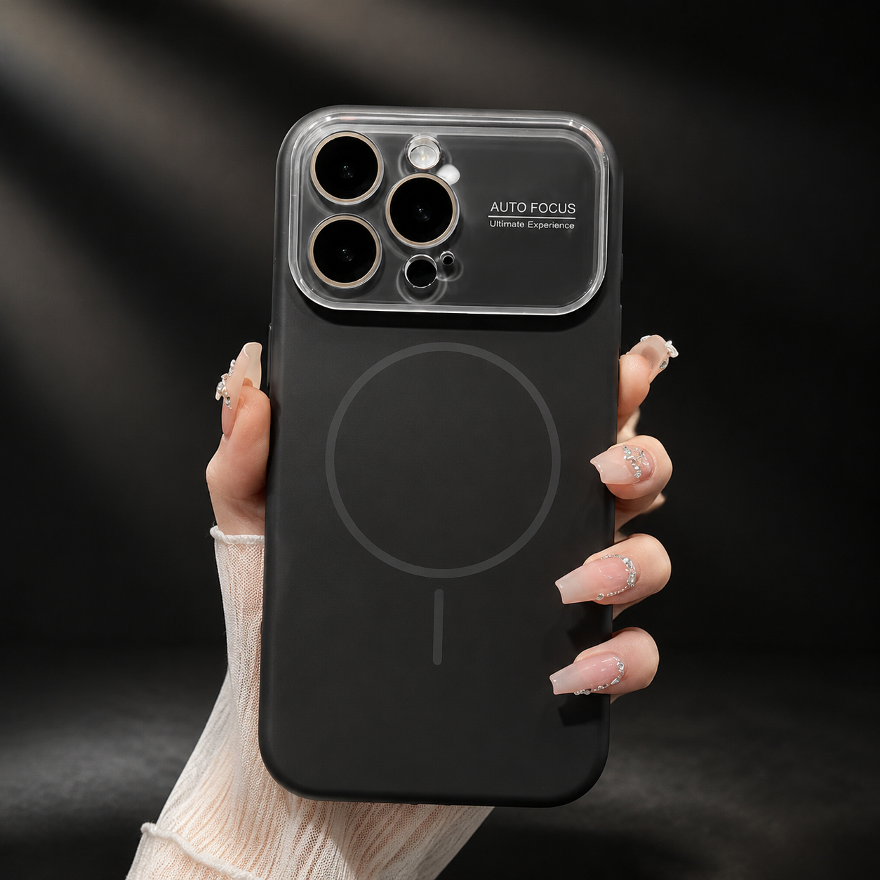 Premium iPhone Case Liquid Silicone MagSafe Cover Acrylic Camera Lens Protection Shockproof Soft Touch Anti Dust Slim Full Coverage Protective Design