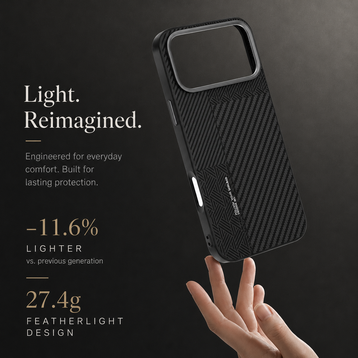 Premium iPhone Case Invisible Magnetic Cover Dual Layer Shockproof Matte Frosted Ultra Slim Full Coverage Camera Protection Anti Fingerprint Design
