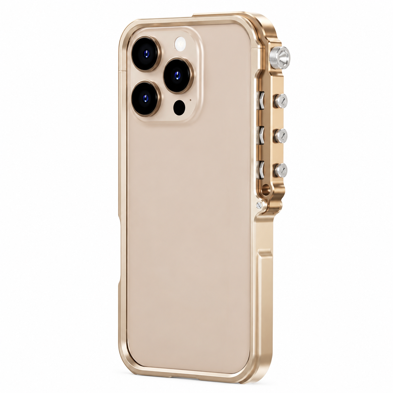 Premium iPhone Case MagSafe Compatible Magnetic Aluminum Bumper Frame Cover Shockproof Edge Protection Heat Dissipation Camera Lens Guard Slim Lightweight