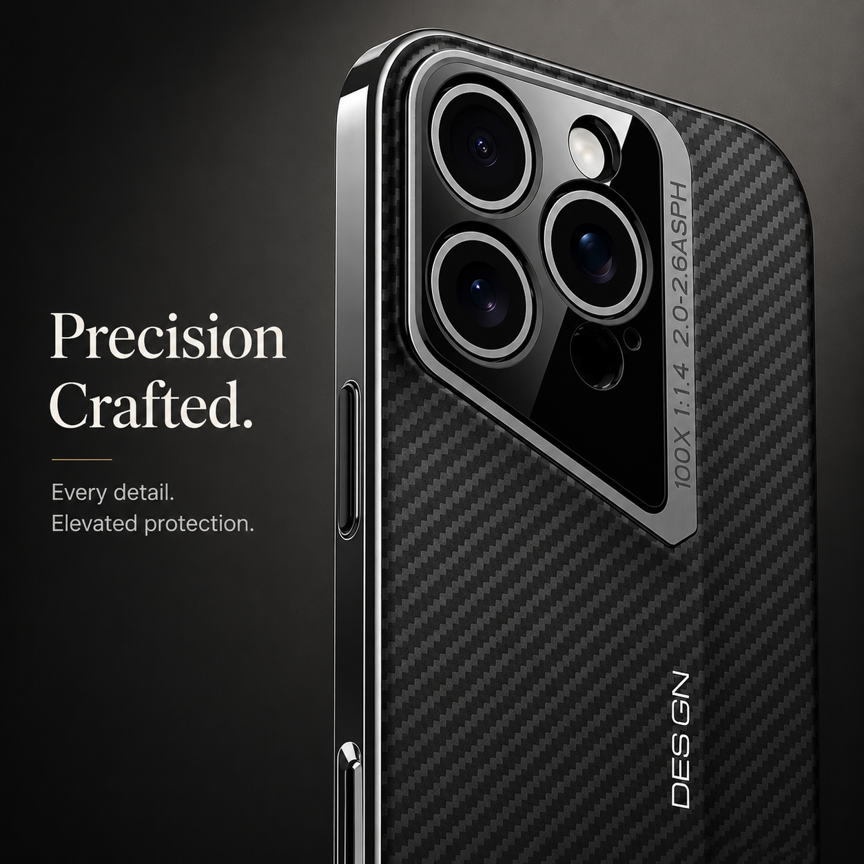 Premium iPhone Case Carbon Fiber Electroplated Protective Cover MagSafe Compatible Magnetic Shockproof Non Slip Anti Fingerprint Full Coverage Design