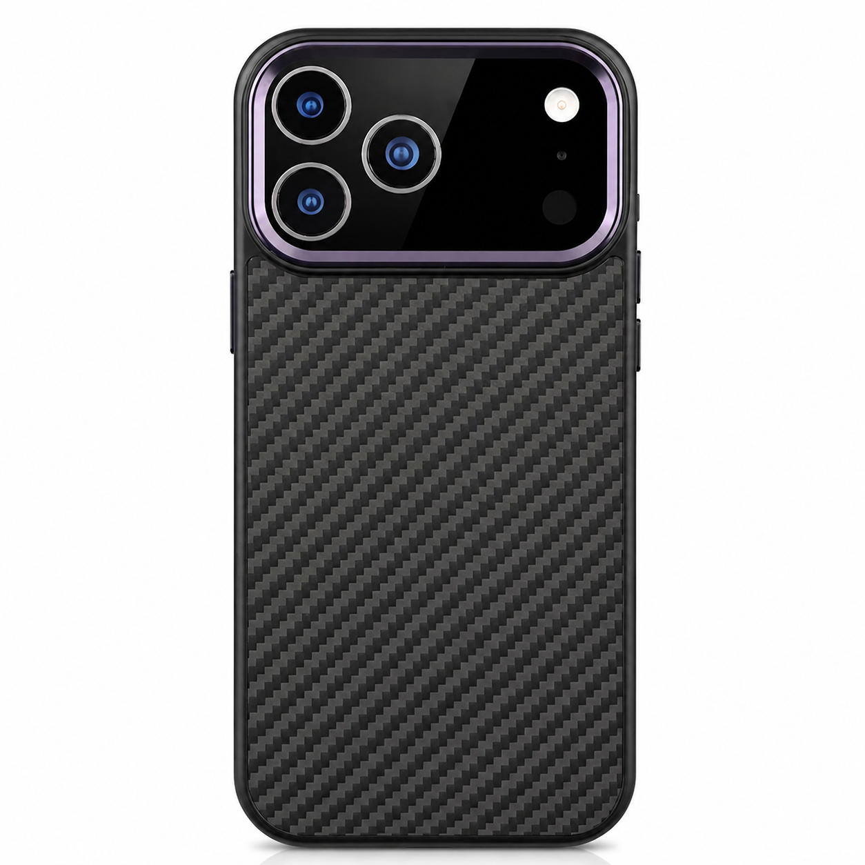Premium iPhone Case MagSafe Compatible Aramid Fiber Ultra Thin Magnetic Protective Cover Full Coverage Shockproof Lightweight Slim Design Armor Case