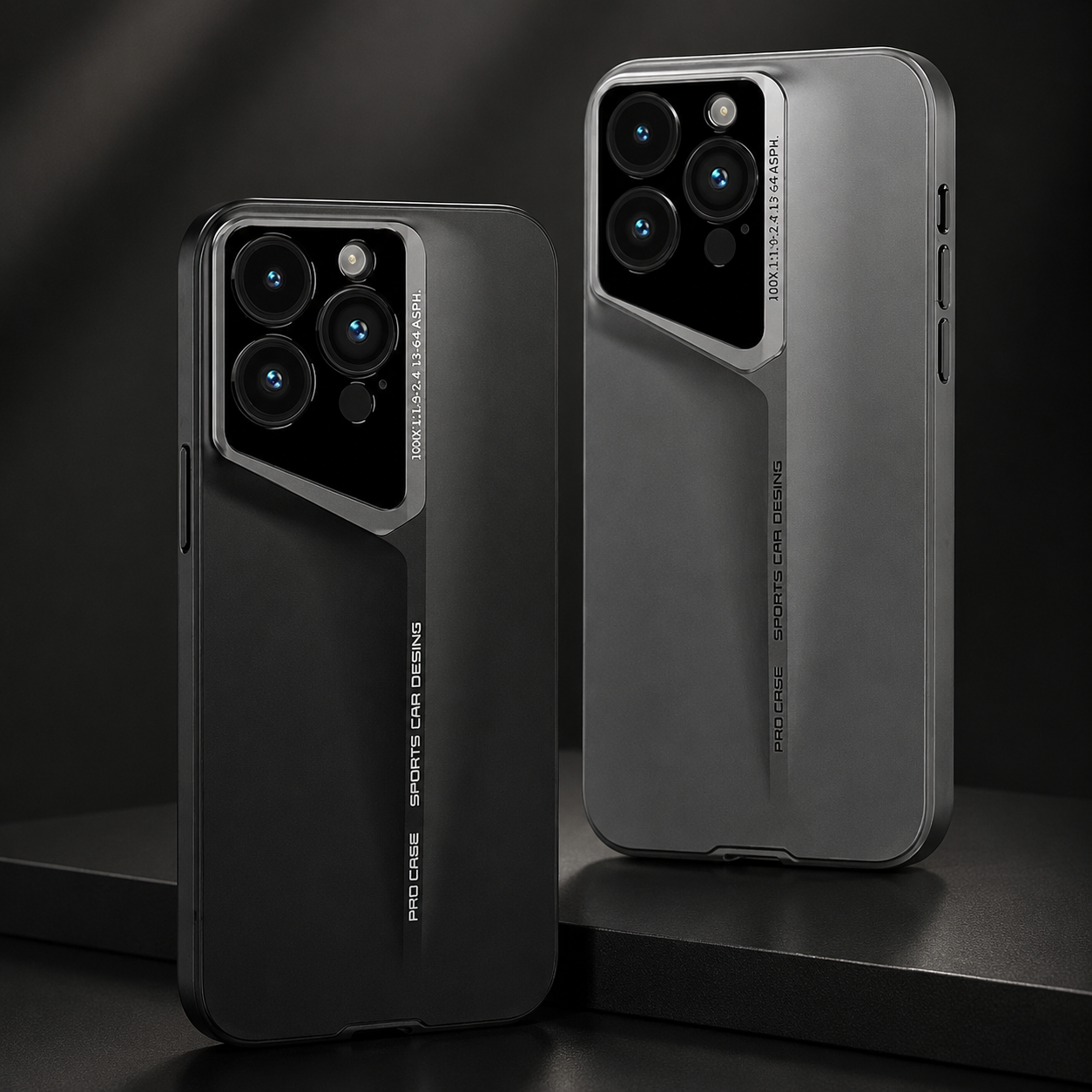 Premium iPhone Case Ultra Thin Titanium Style Cover Shockproof Camera Lens Protection Lightweight Non Slip Full Coverage Anti Scratch Slim Design