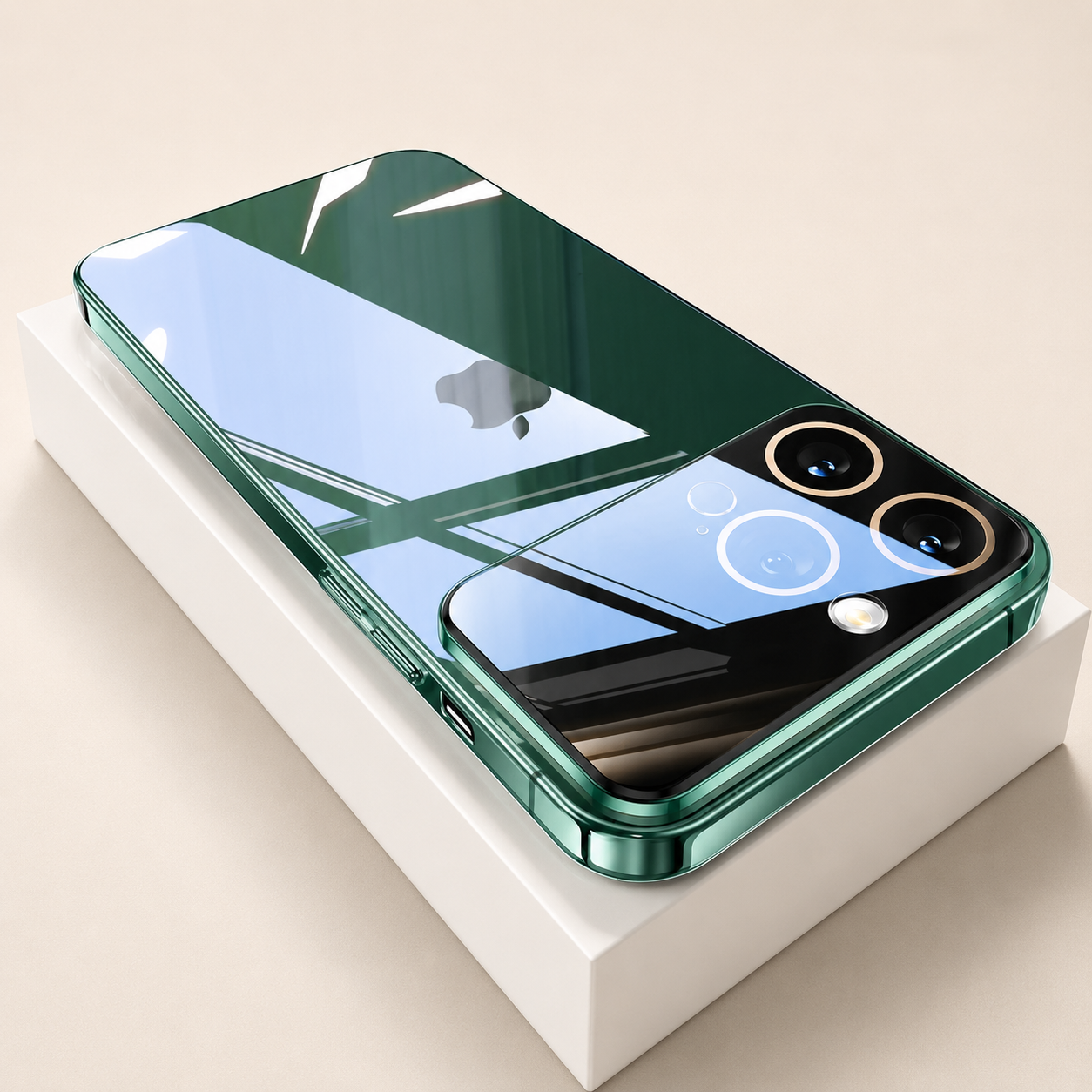 Premium iPhone Case MagSafe Compatible Transparent Shockproof Protective Cover Clear Hard Back Silicone Bumper Camera Lens Protection Ultra Thin Full Coverage