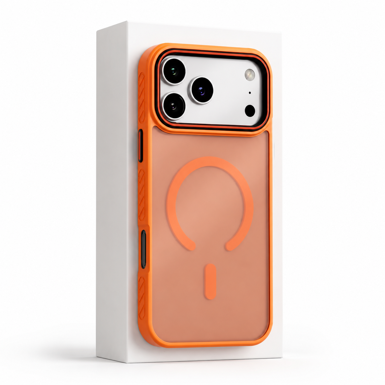Premium iPhone Case MagSafe Compatible Matte Transparent Cover Magnetic PC TPU Hybrid Shockproof Anti Fingerprint Protective Slim Case
