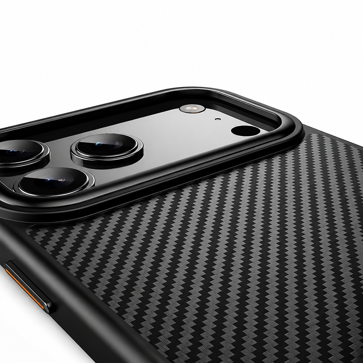 Premium iPhone Case MagSafe Compatible Kevlar Carbon Fiber Cover TPU PC Hybrid Magnetic Shockproof Protective Anti Fingerprint Slim Lightweight Design