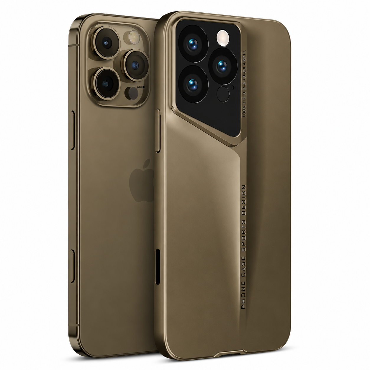Premium iPhone Case Ultra Slim Magnetic Hard PC Cover Matte Blade Texture Frosted Lens Protection Shockproof Non Slip Full Coverage Design